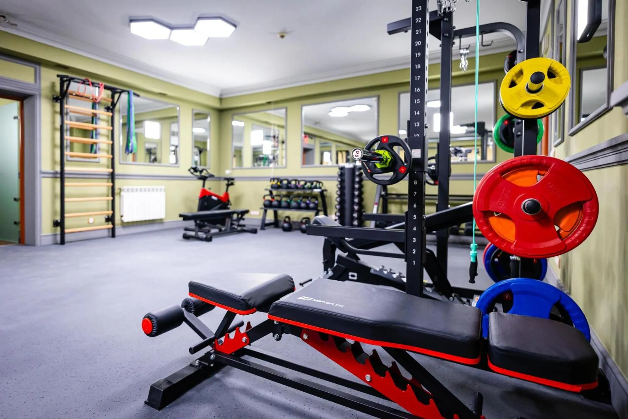 Fitness centre/facilities in Hotel Na Błoniach