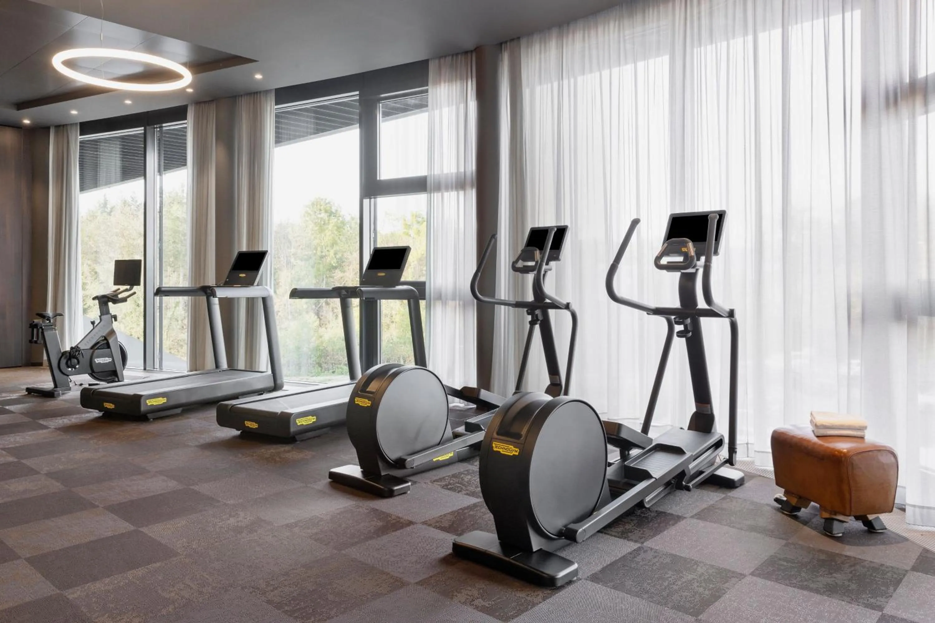 Fitness centre/facilities in Courtyard by Marriott Basel