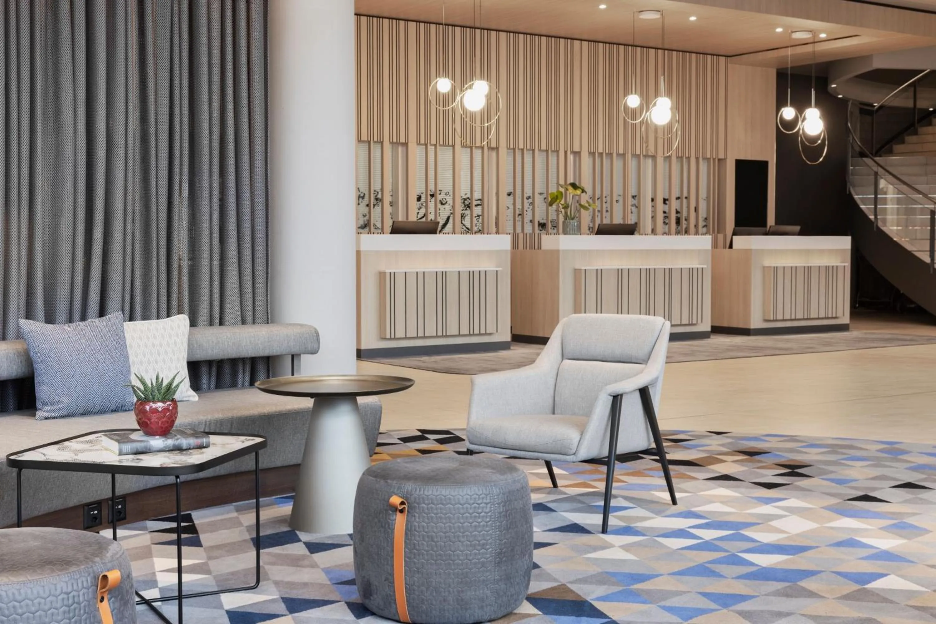 Lobby or reception in Courtyard by Marriott Basel