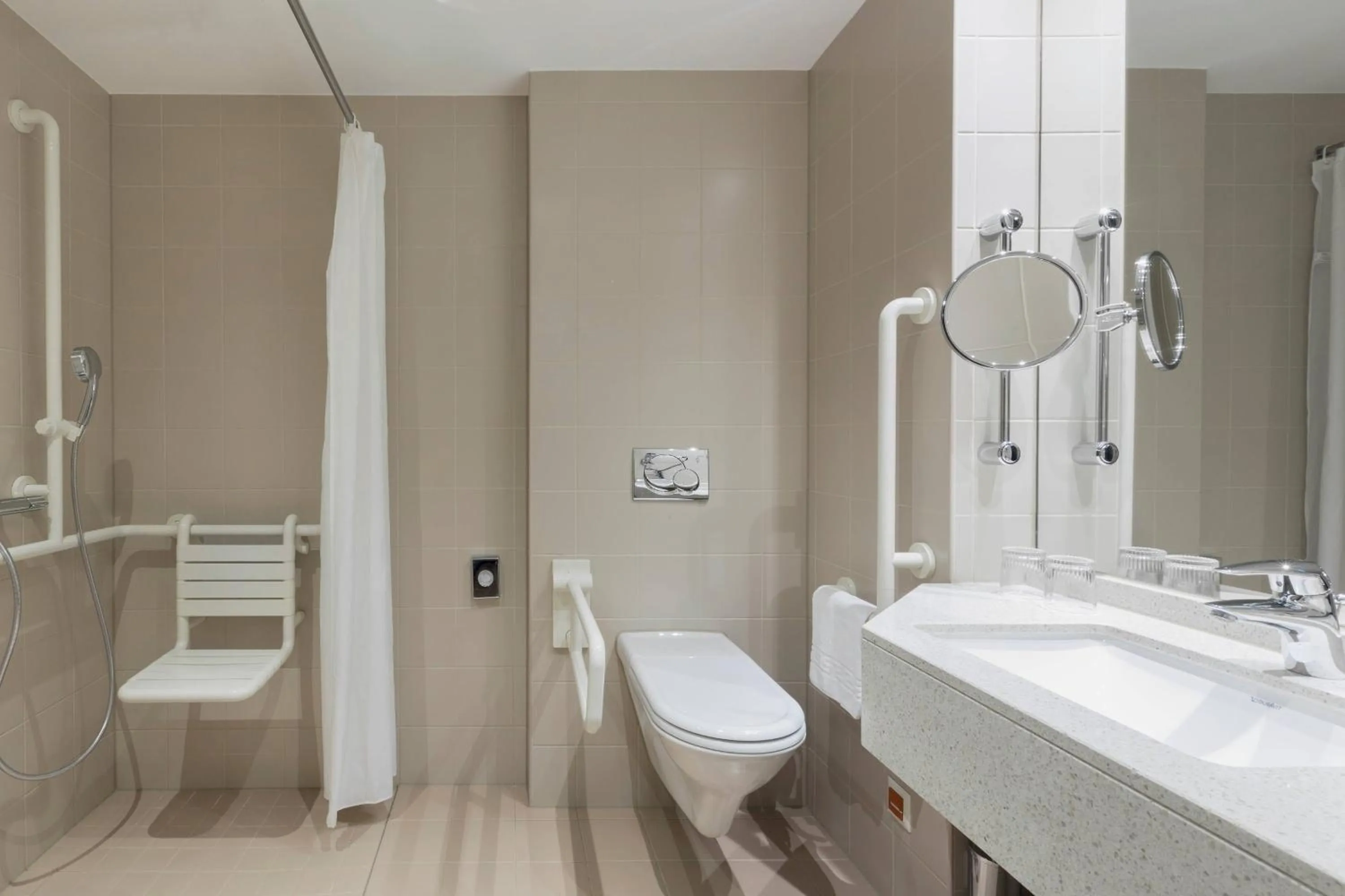 Bathroom in Courtyard by Marriott Basel