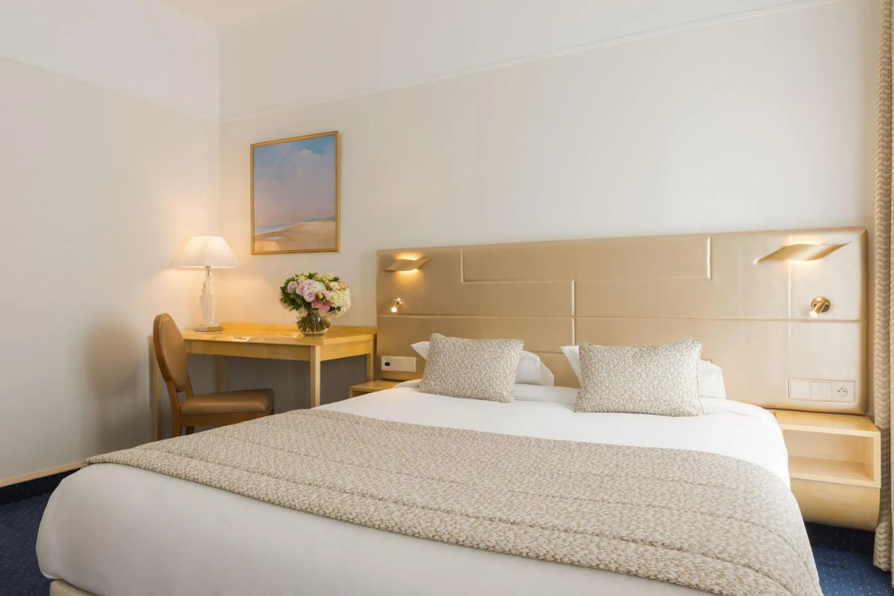 Bed in Atlantic Hotel