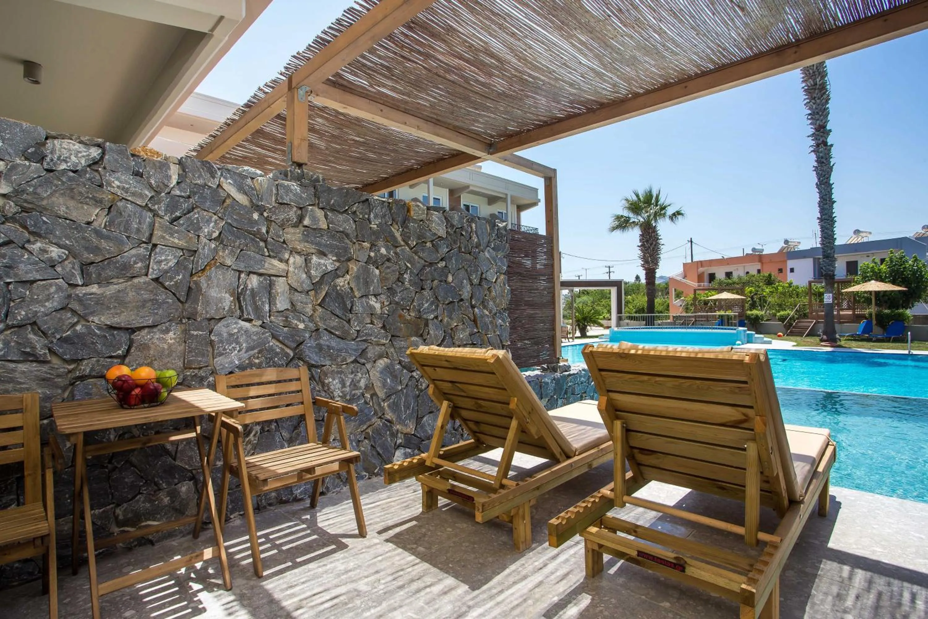 Swimming pool in Dias Studios & Suites