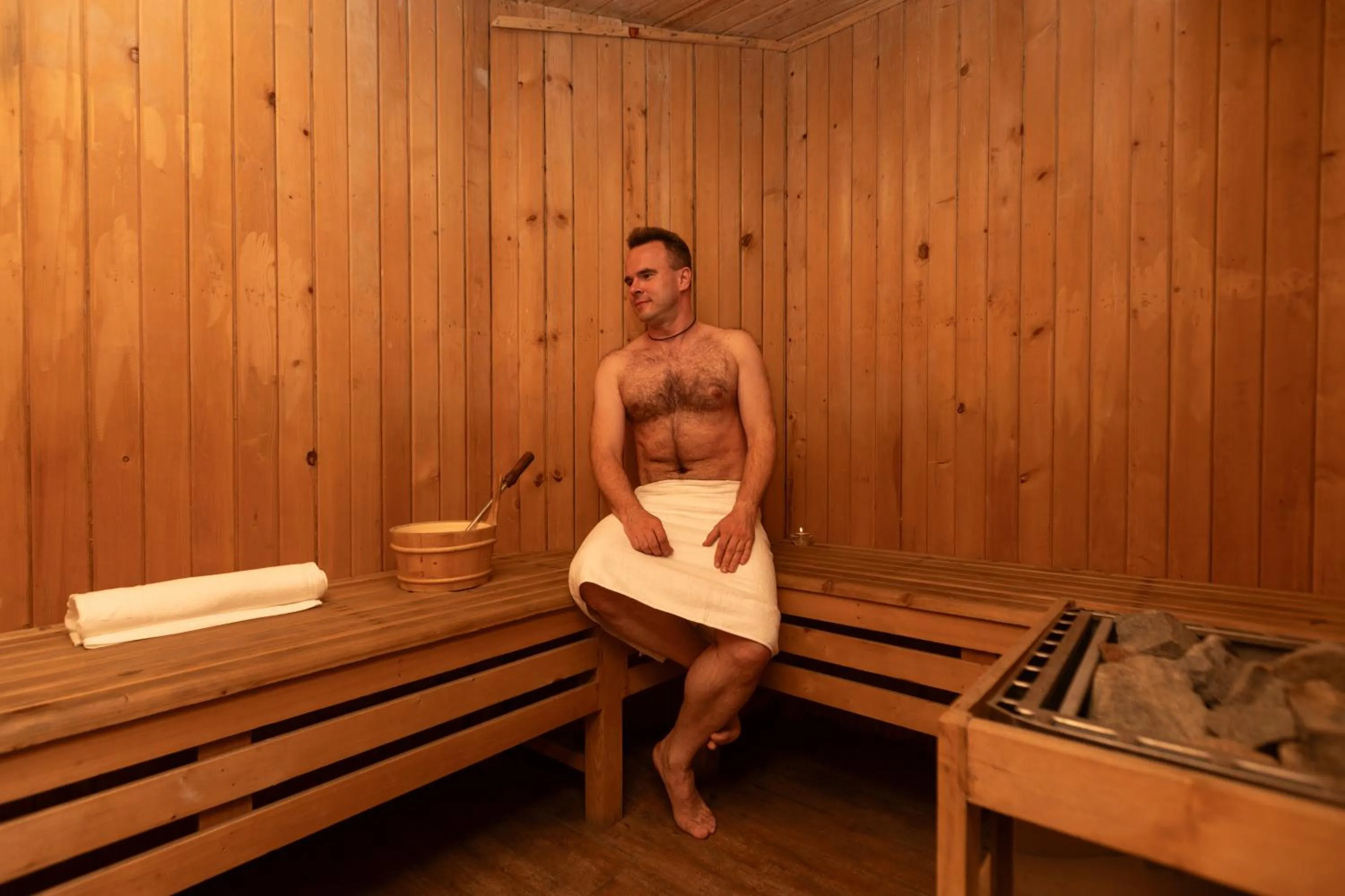 Sauna in Maya Manor Boutique Hotel by KGH Group