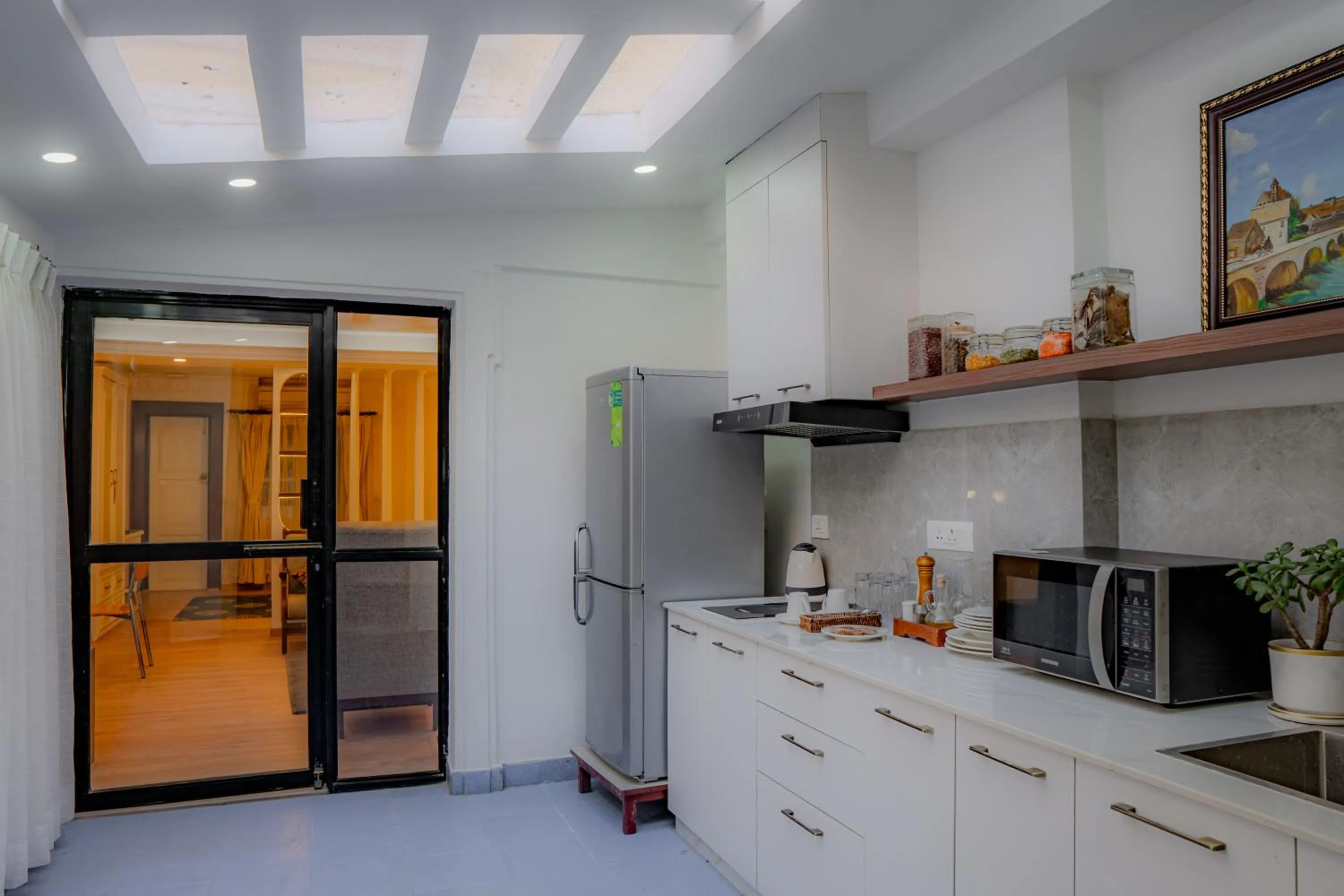 kitchen in Maya Manor Boutique Hotel by KGH Group