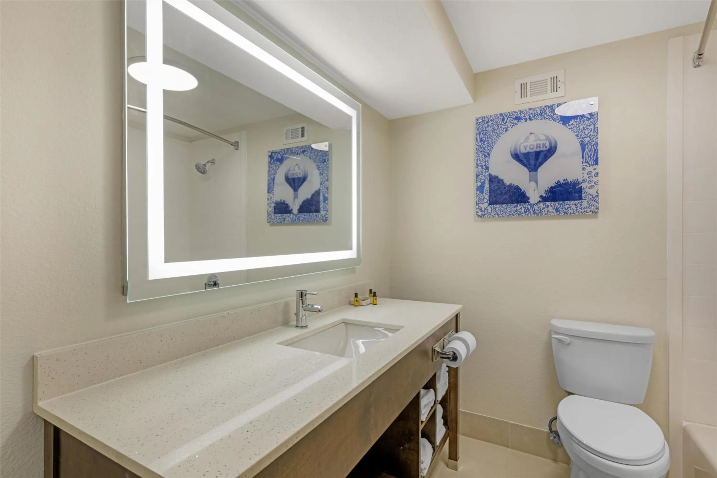 Bathroom in Best Western Plus York Hotel and Conference Center