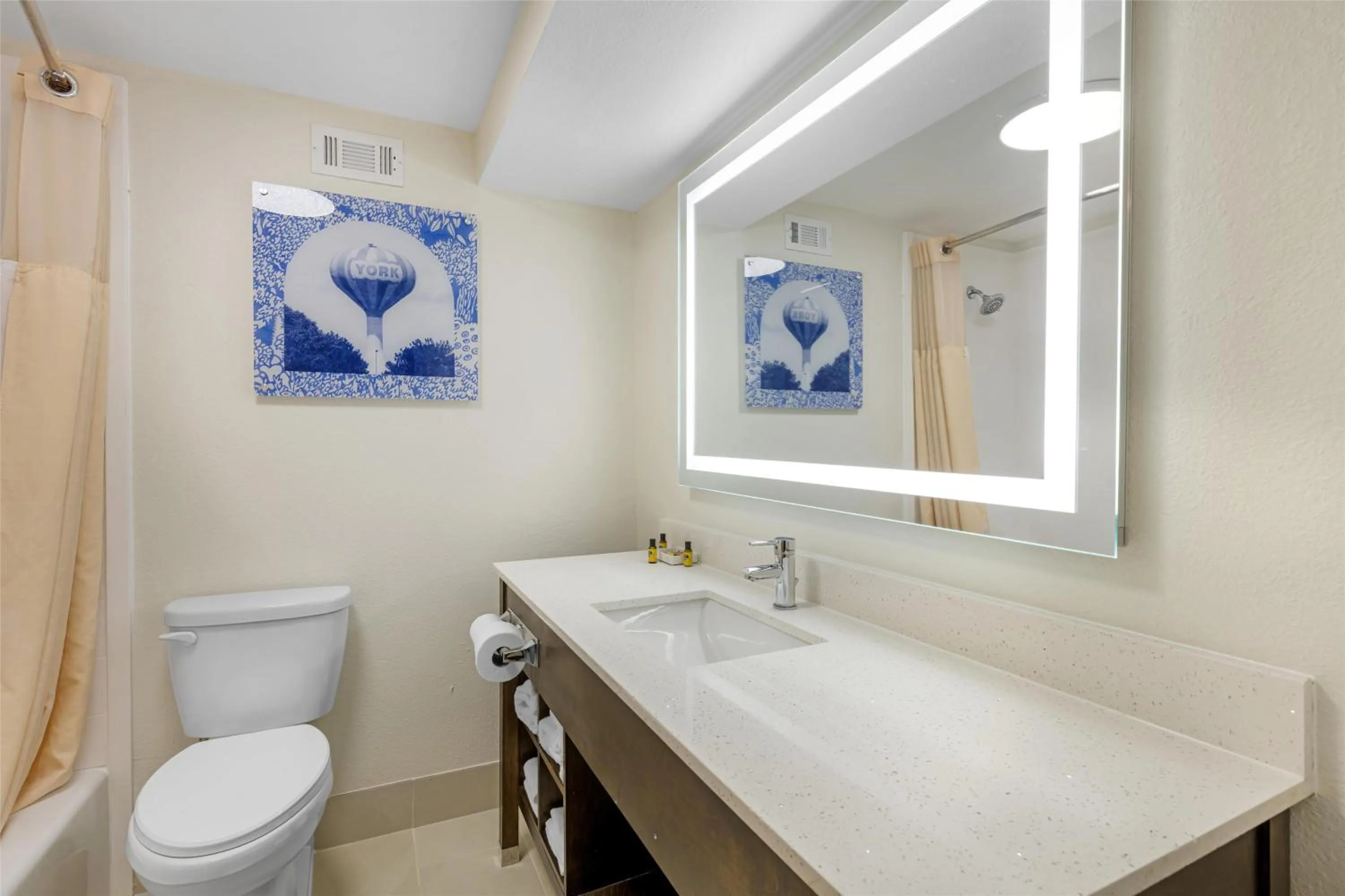 Bathroom in Best Western Plus York Hotel and Conference Center