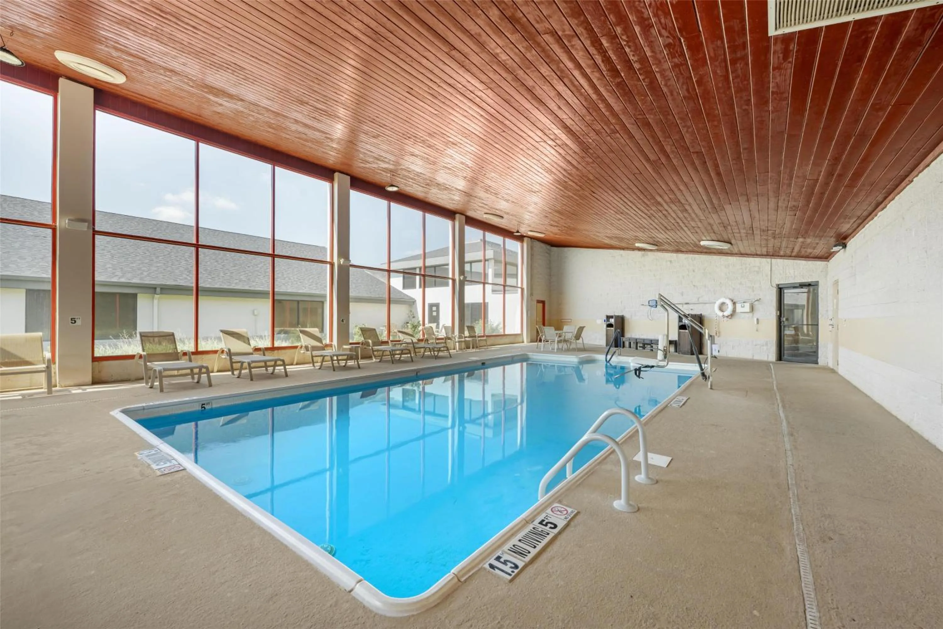 Pool view in Best Western Plus York Hotel and Conference Center