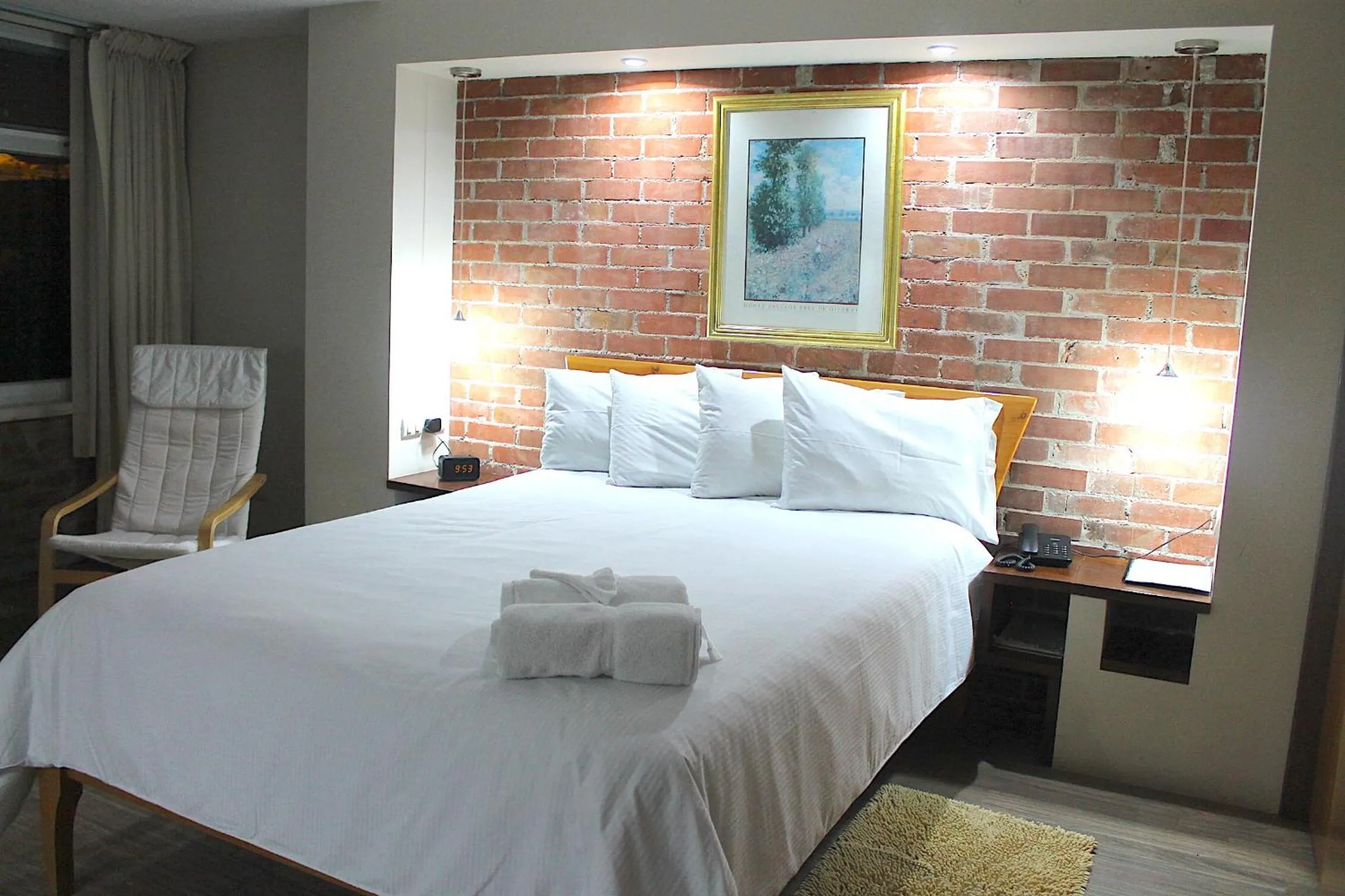 Bed in Apartamentos Reforma