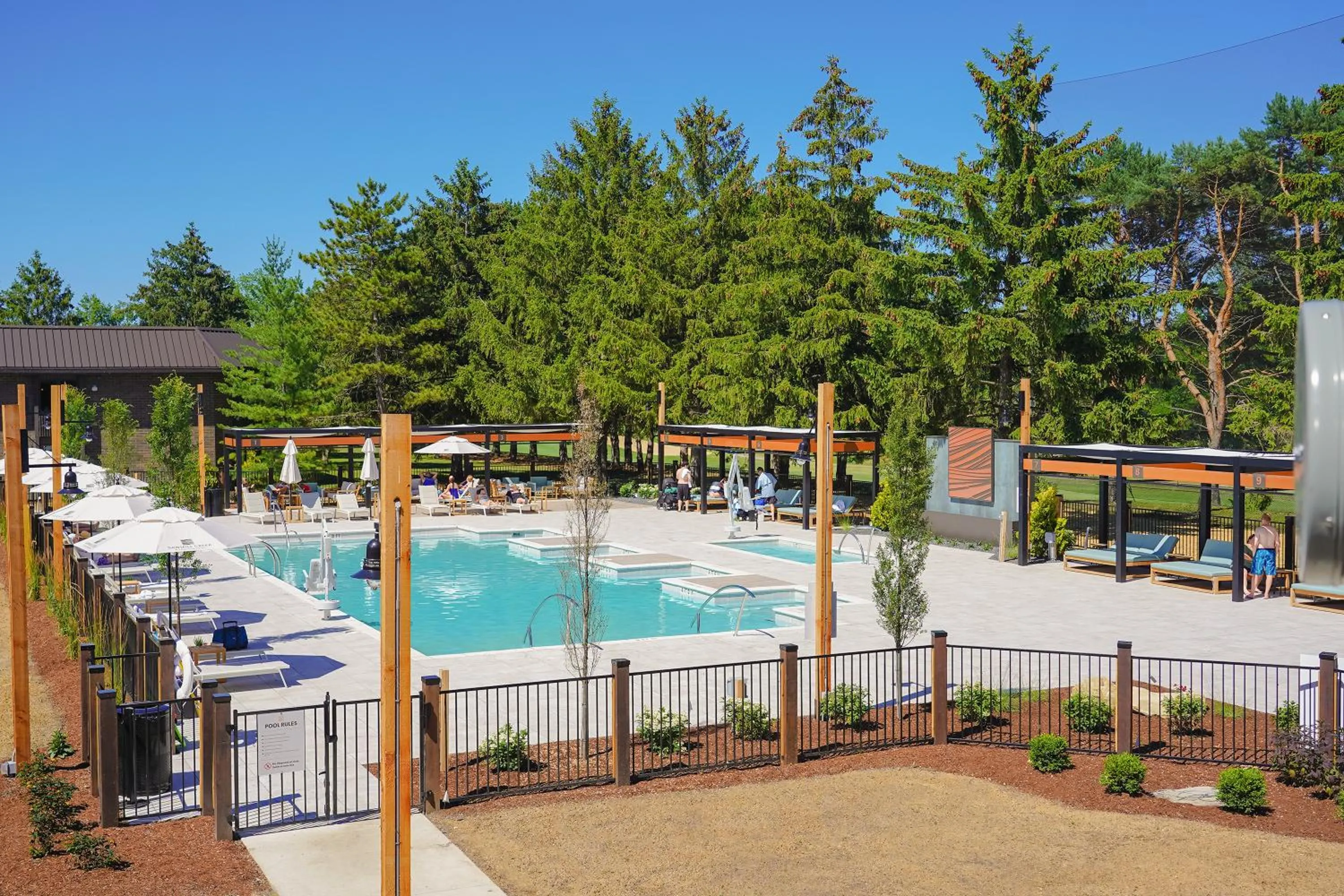 Swimming pool in Sawmill Creek by Cedar Point Resorts