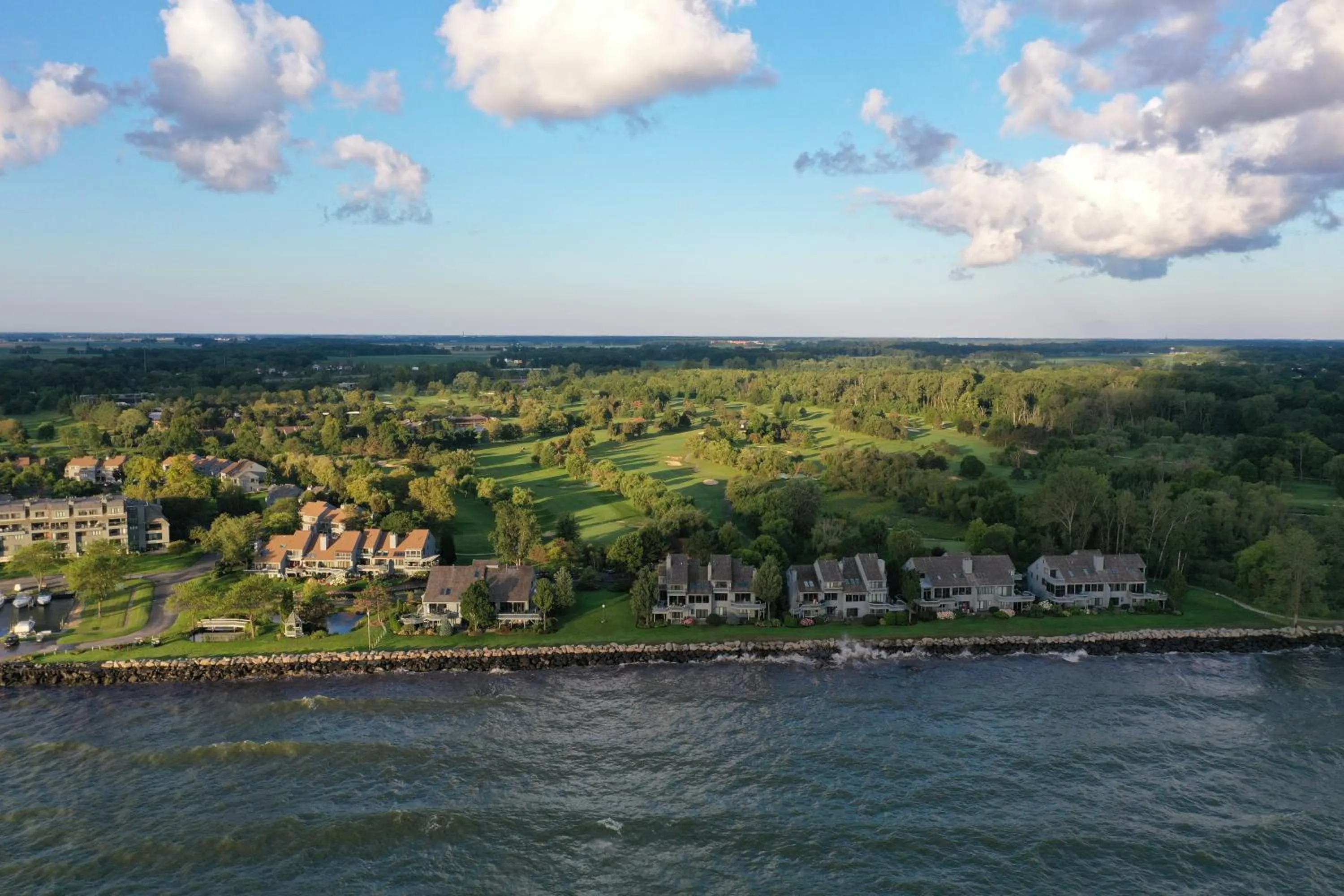 Natural landscape in Sawmill Creek by Cedar Point Resorts