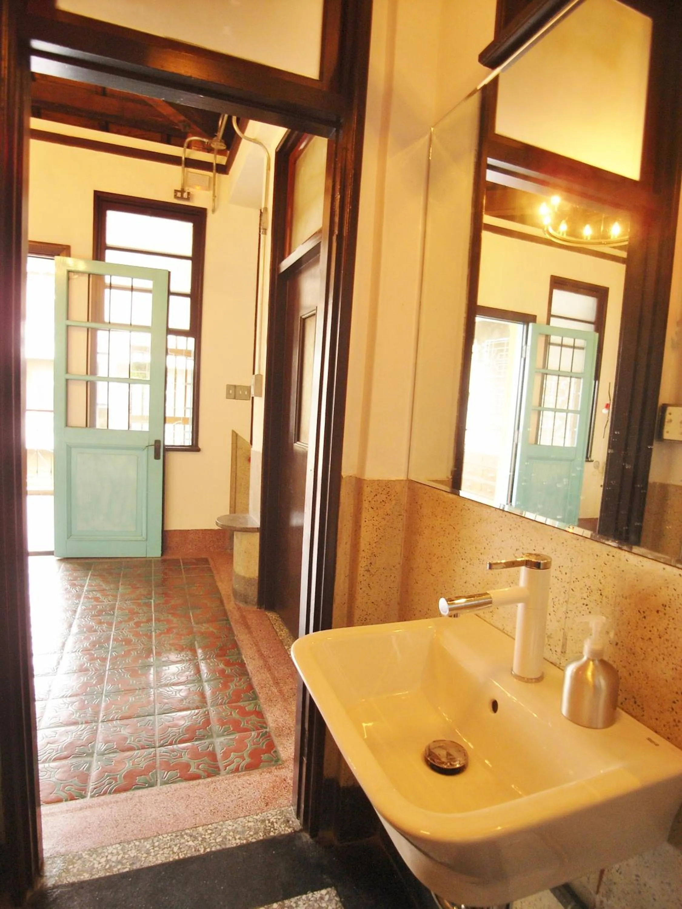 Bathroom in With Inn Hostel