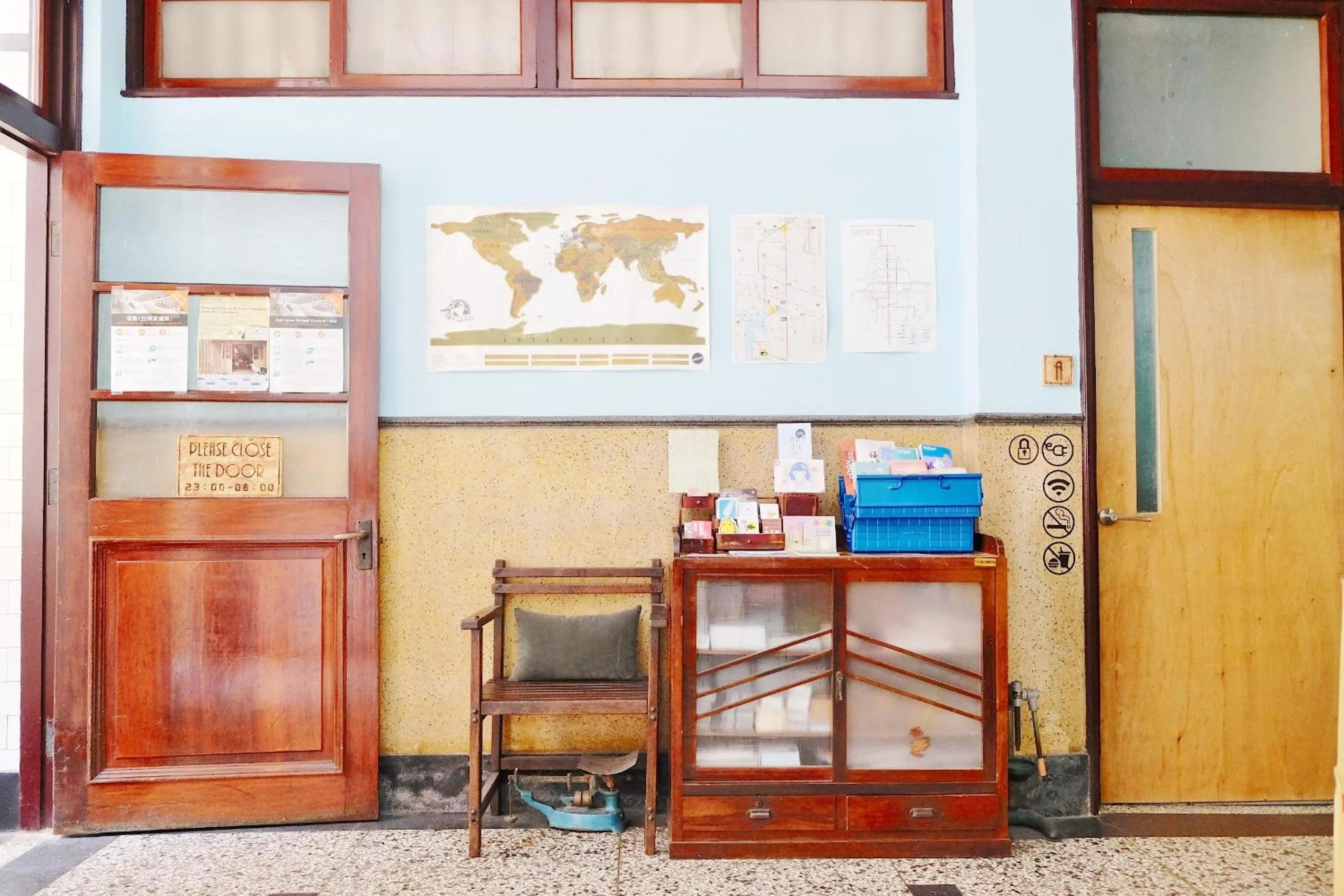 Area and facilities in With Inn Hostel