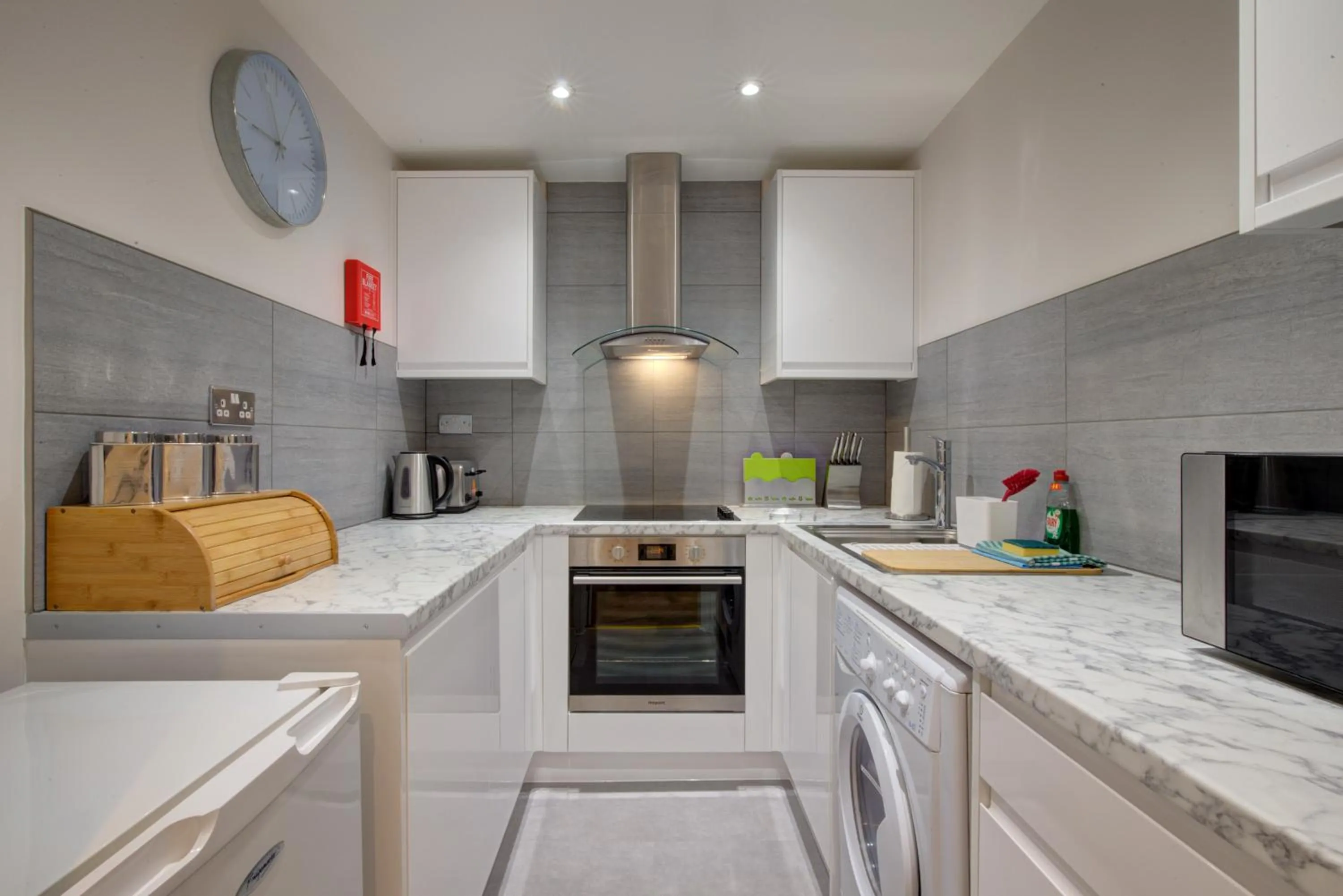 kitchen in Collingham Serviced Apartments