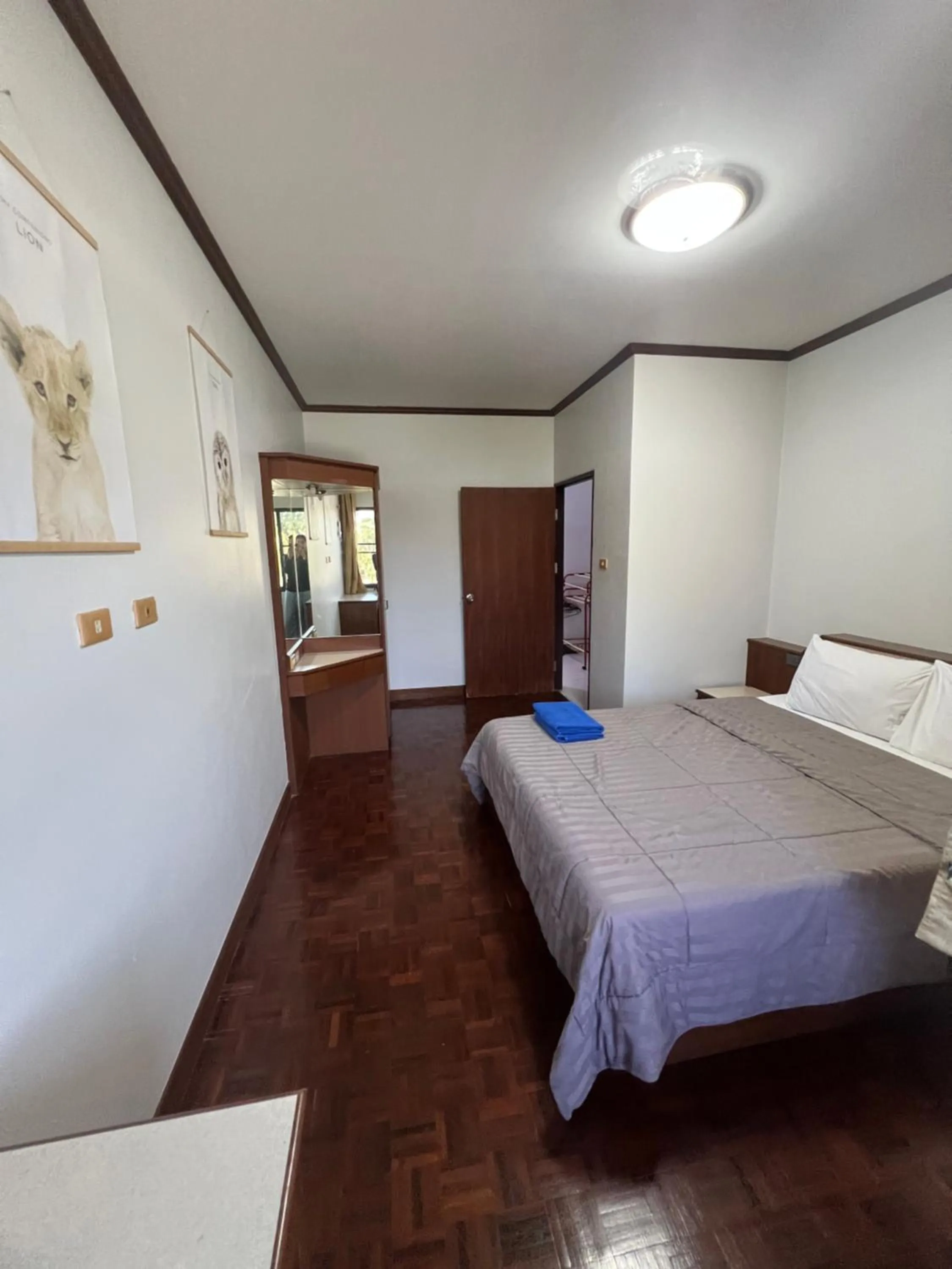 Bed in Muang Thong Family Suite Hatyai