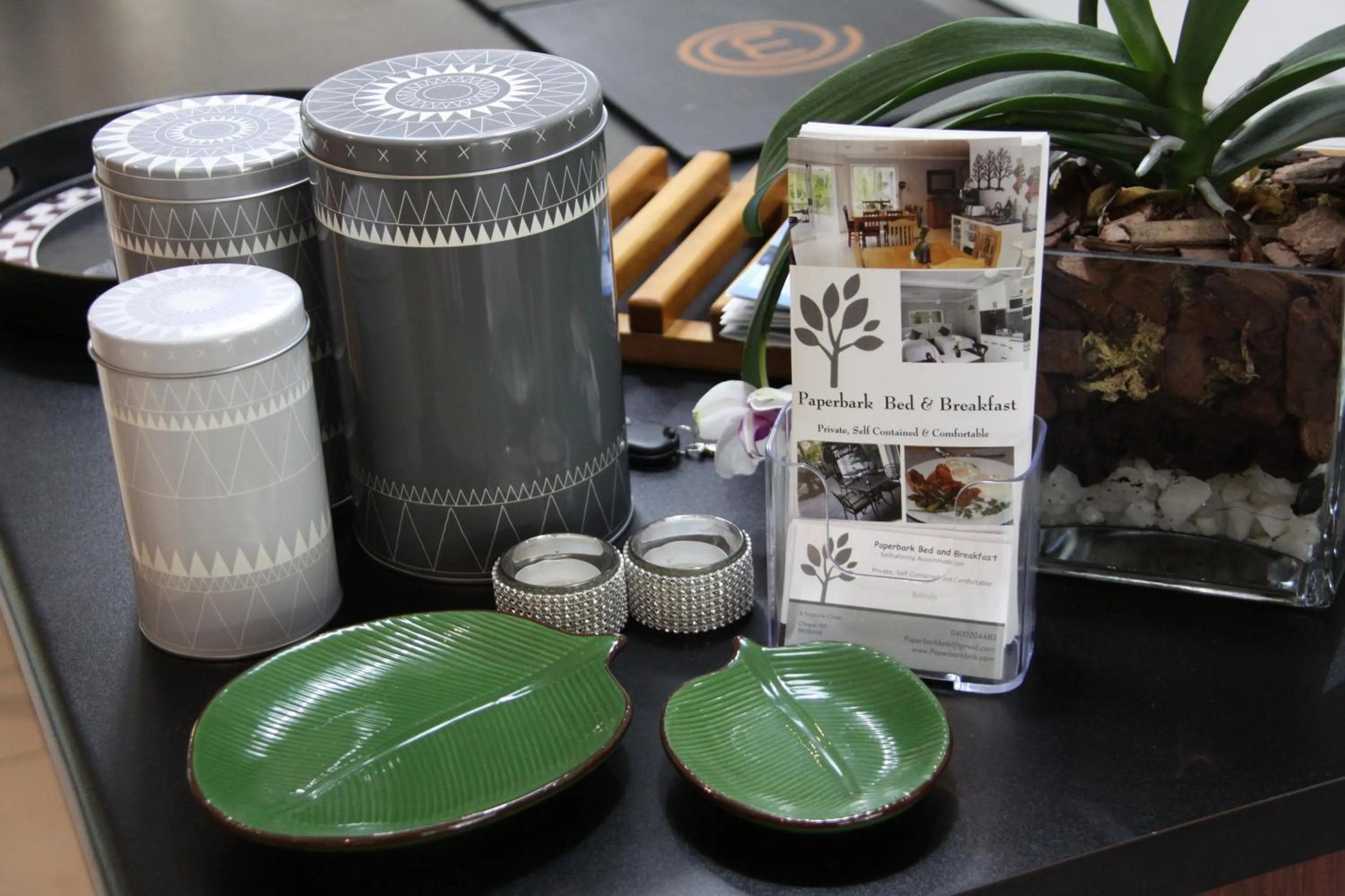 Decorative detail in Paperbark Bed & Breakfast