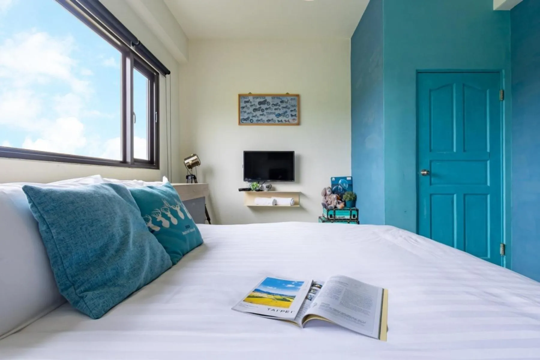 Bed in Hi Zebra Travel B&B