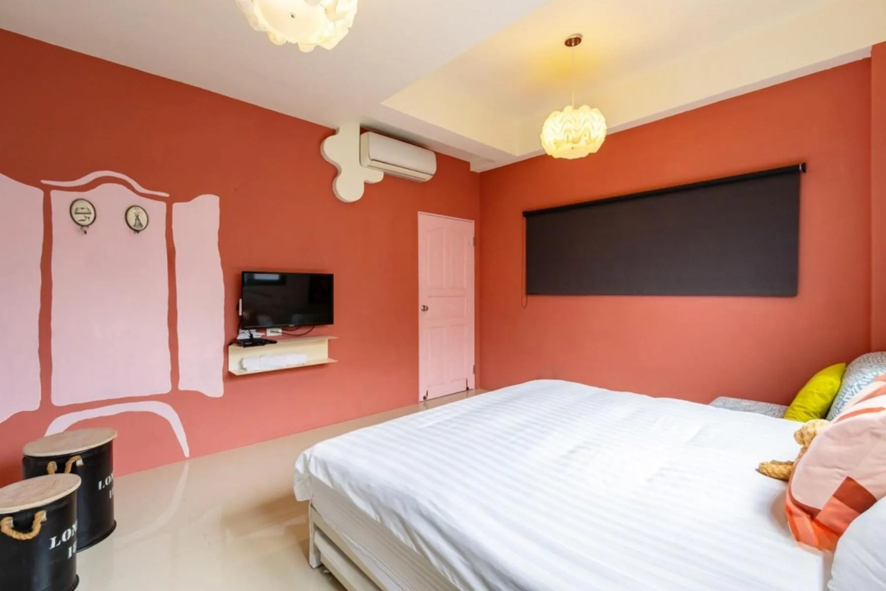 Bed in Hi Zebra Travel B&B