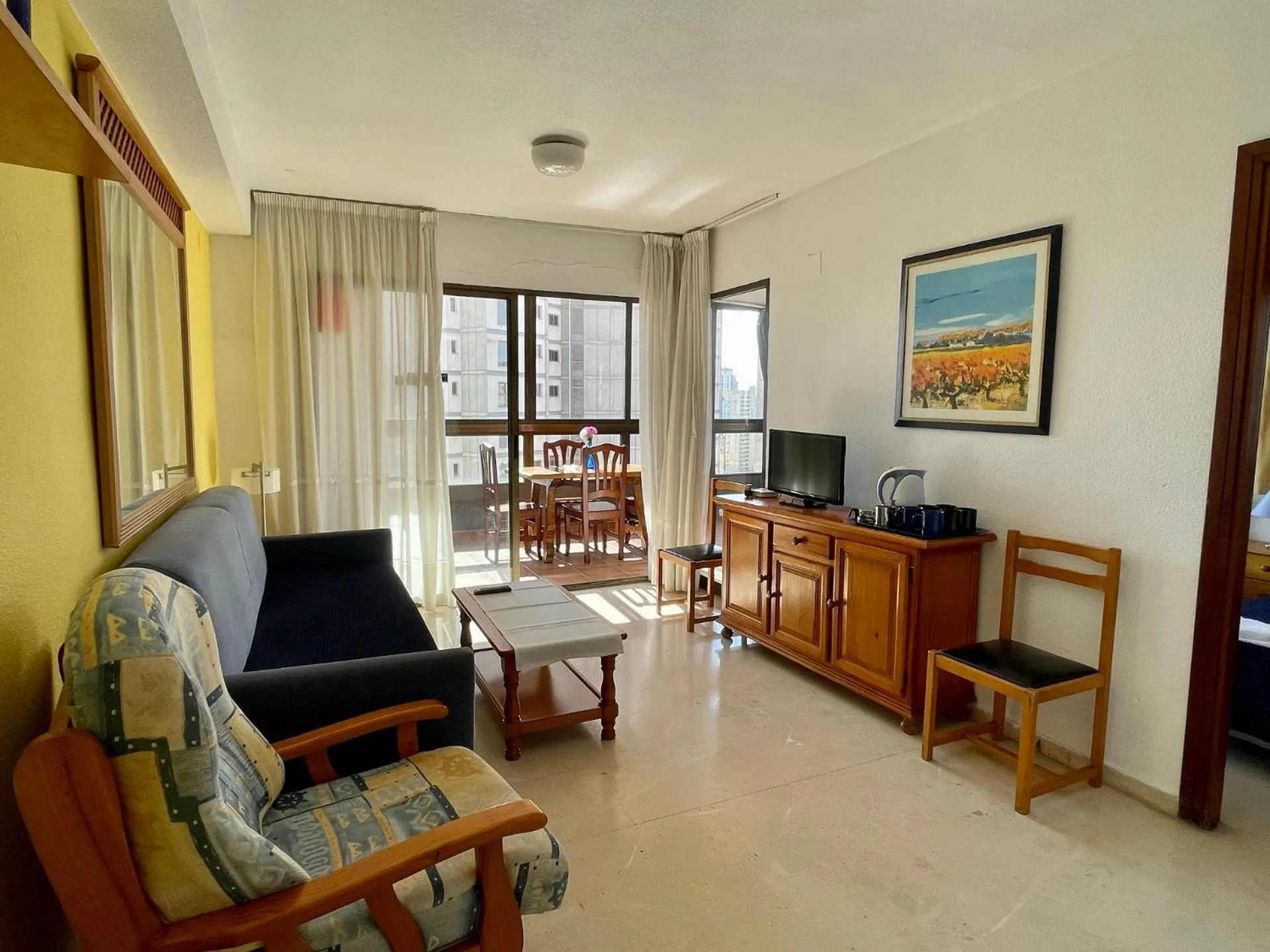 Living room in Apartamentos Gemelos 2 y 4 by Gestaltur