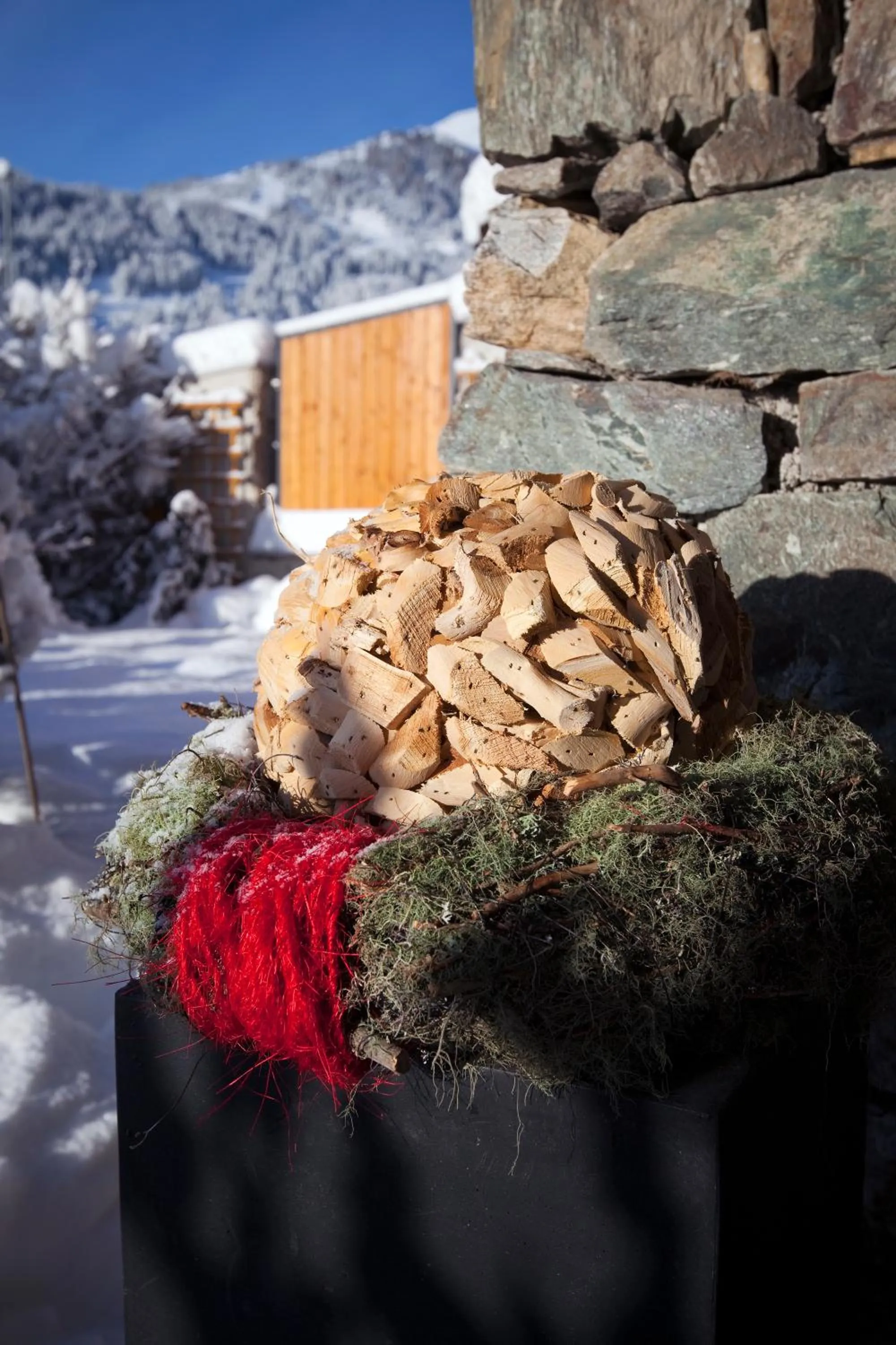 Decorative detail in Hotel Lukas