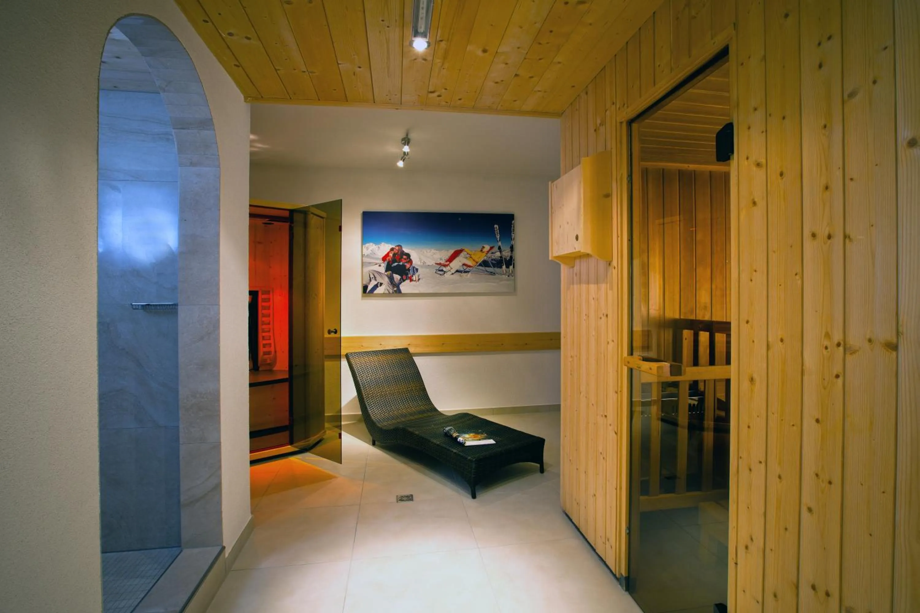 Spa and wellness centre/facilities in Hotel Lukas