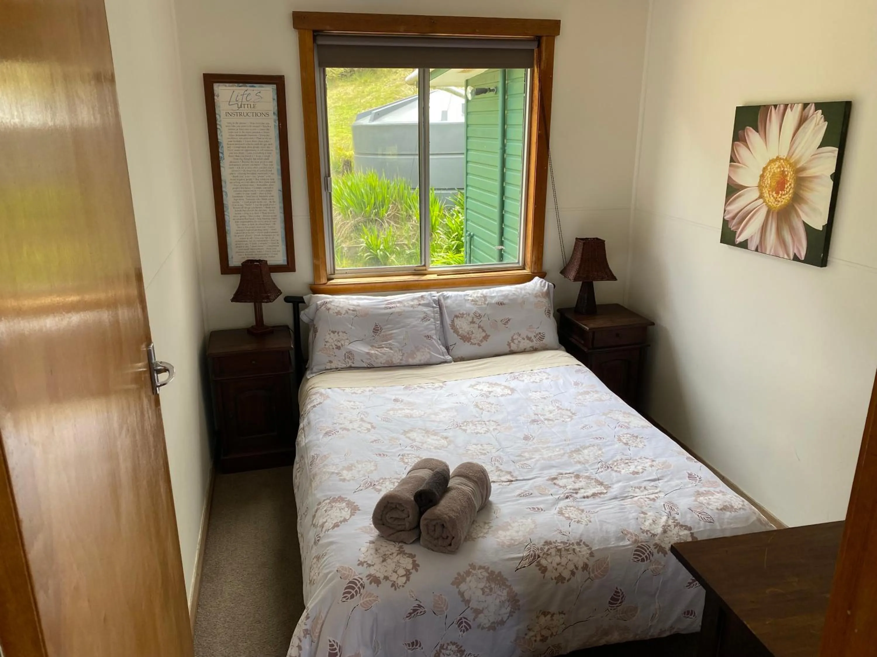 Bed in Summertime Cottage