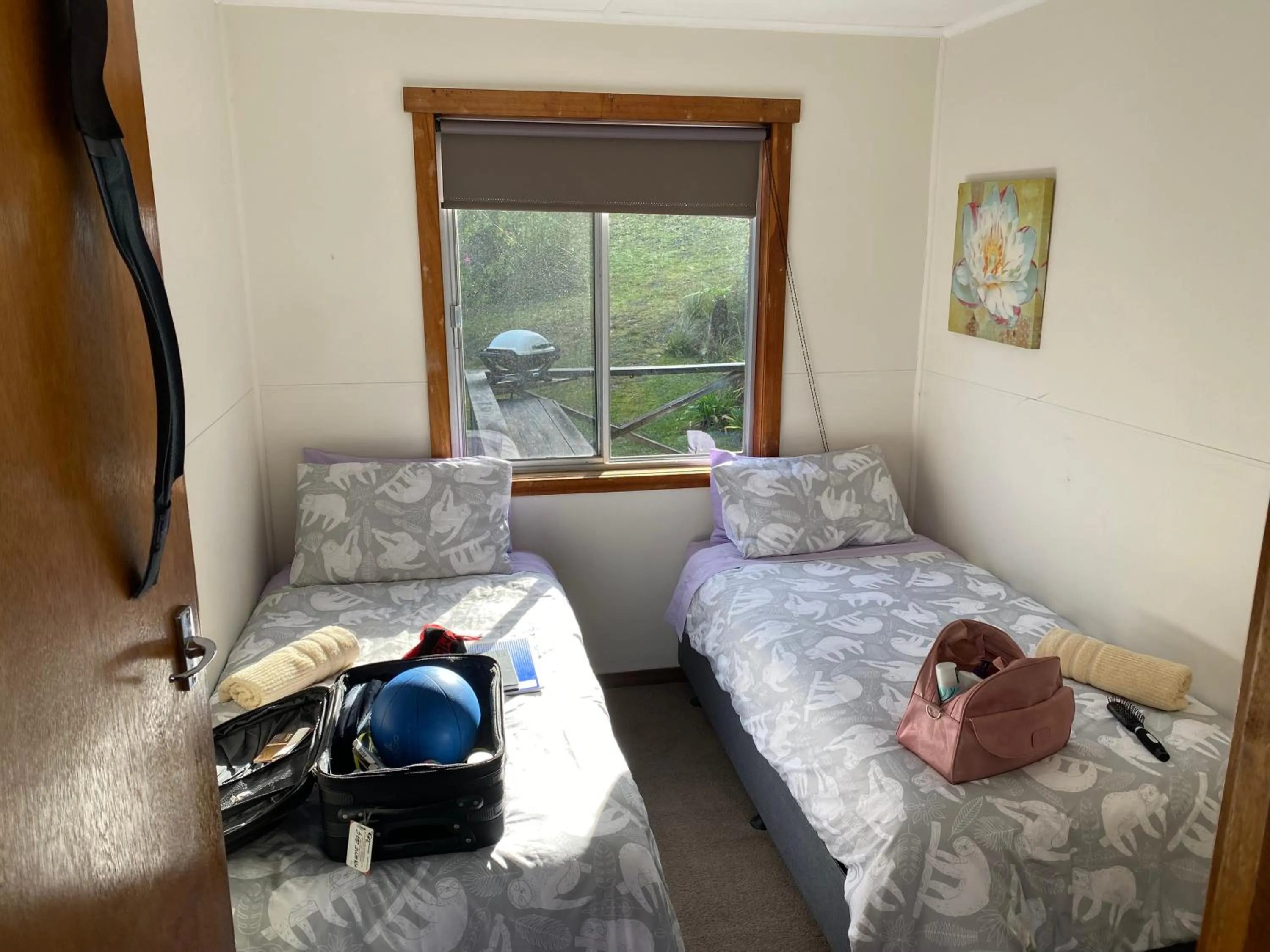 Bed in Summertime Cottage