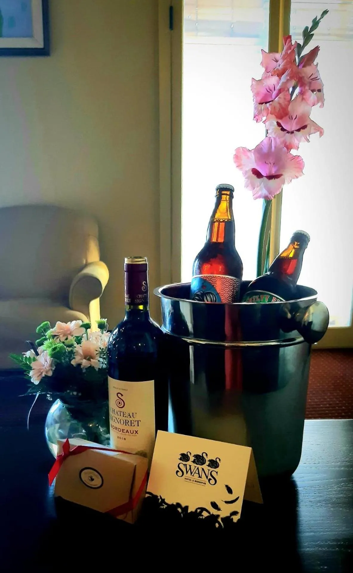 Food and drinks in Swans Brewery, Pub & Hotel