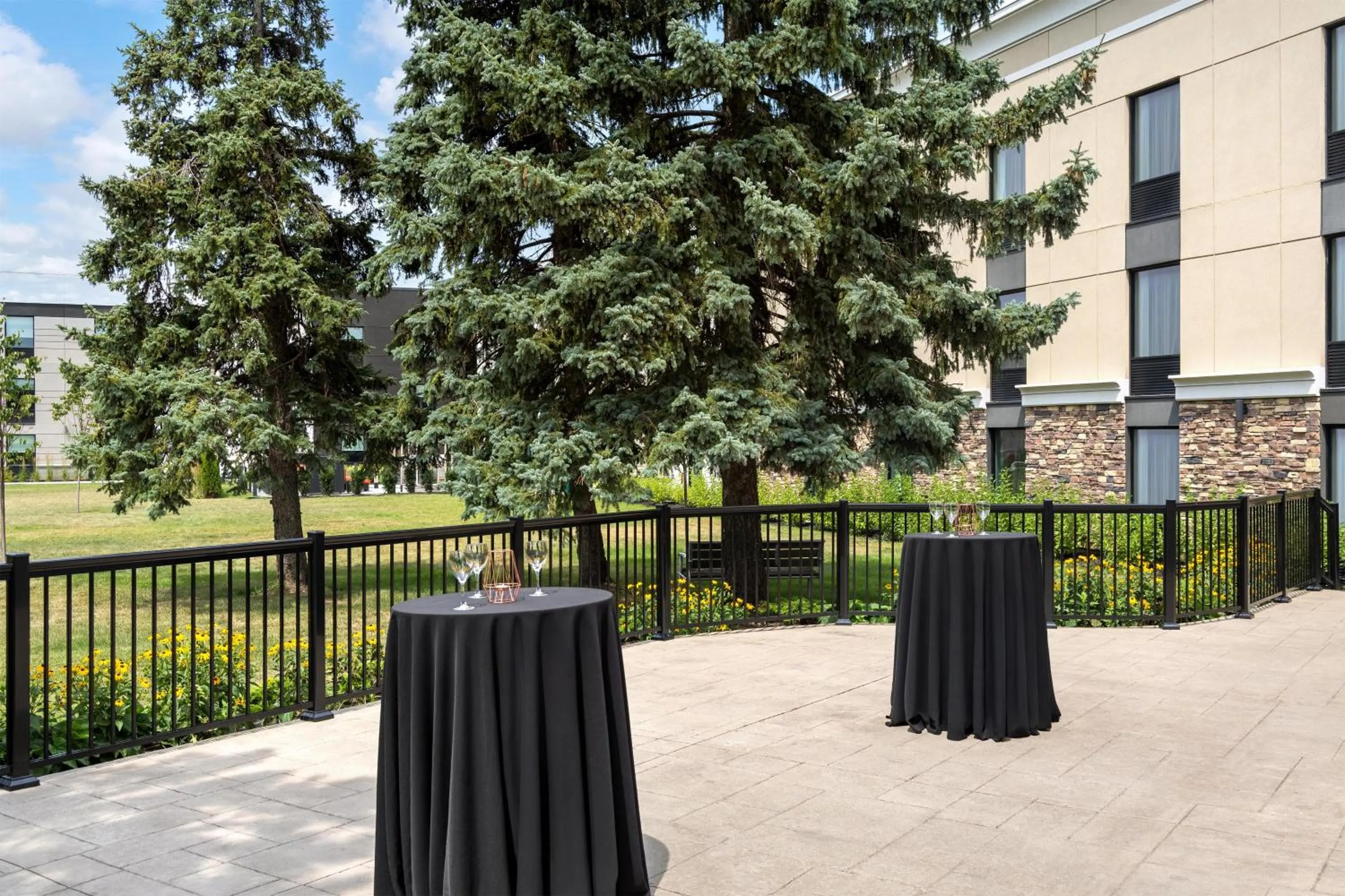 Patio in DoubleTree by Hilton Kitchener