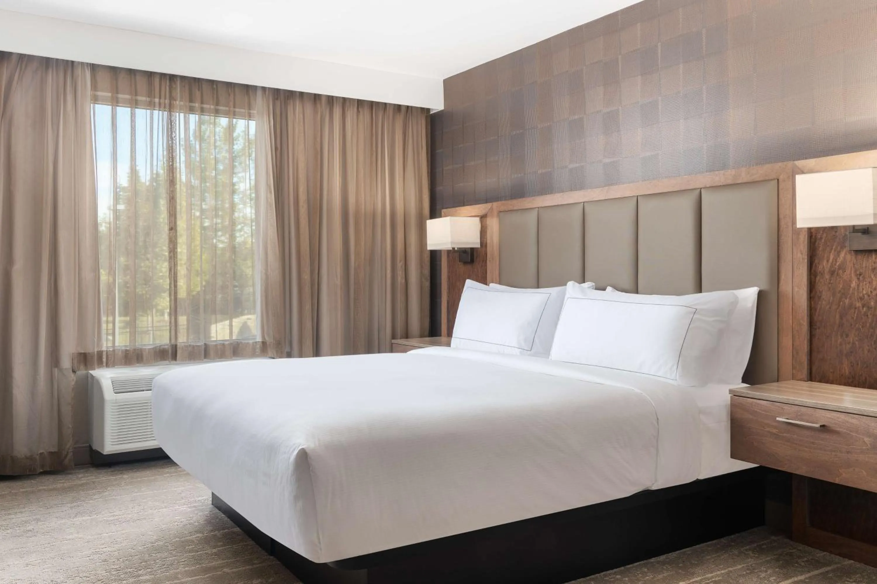 Bed in DoubleTree by Hilton Kitchener