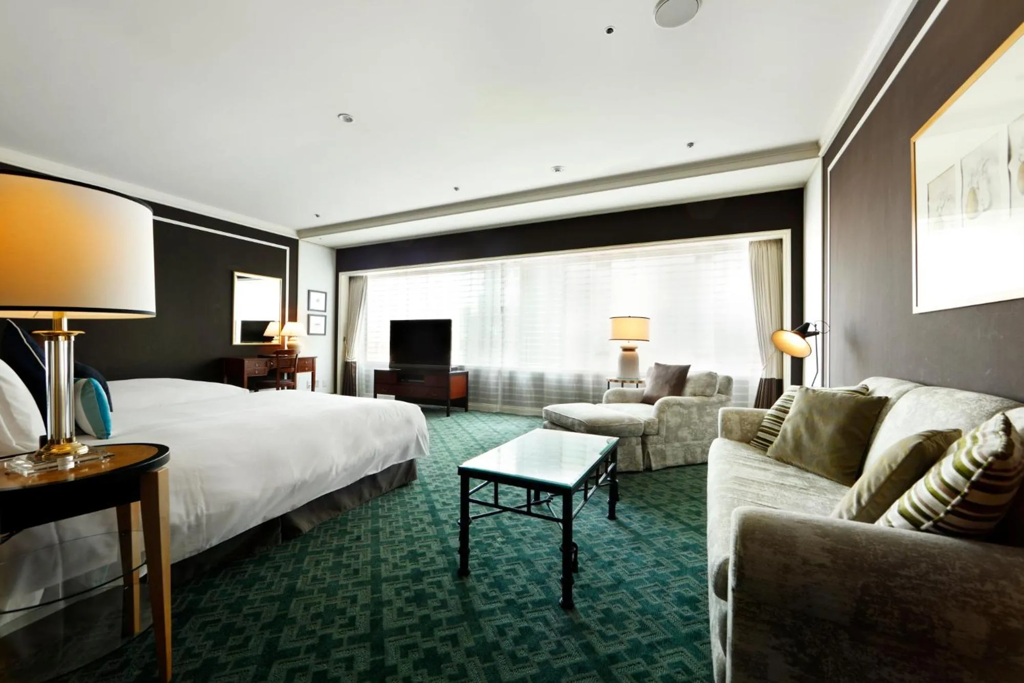 Bed in Hotel Allamanda Aoyama Tokyo