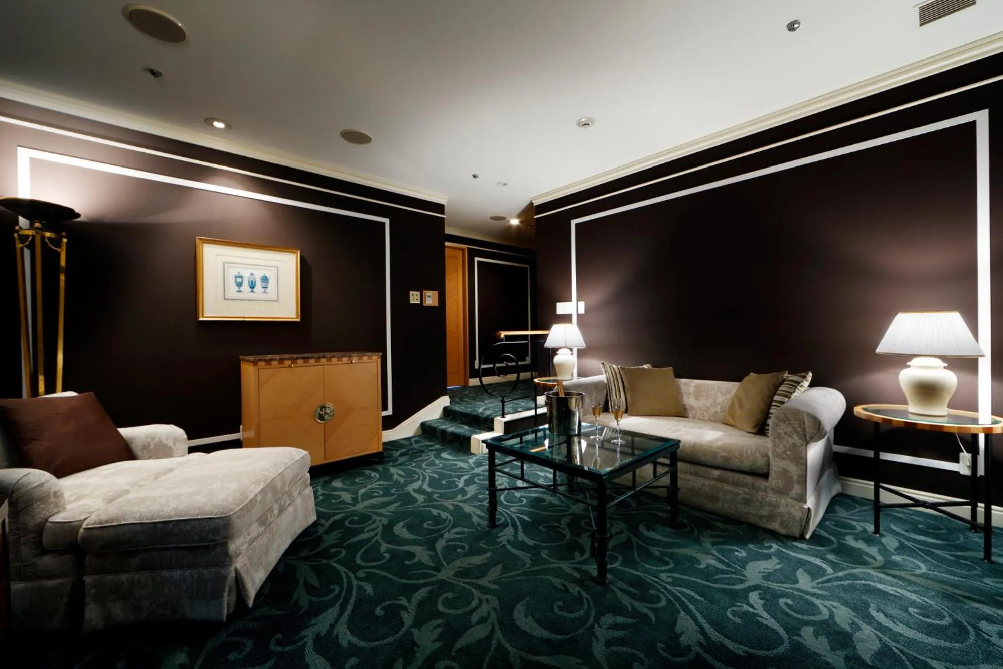 Living room in Hotel Allamanda Aoyama Tokyo