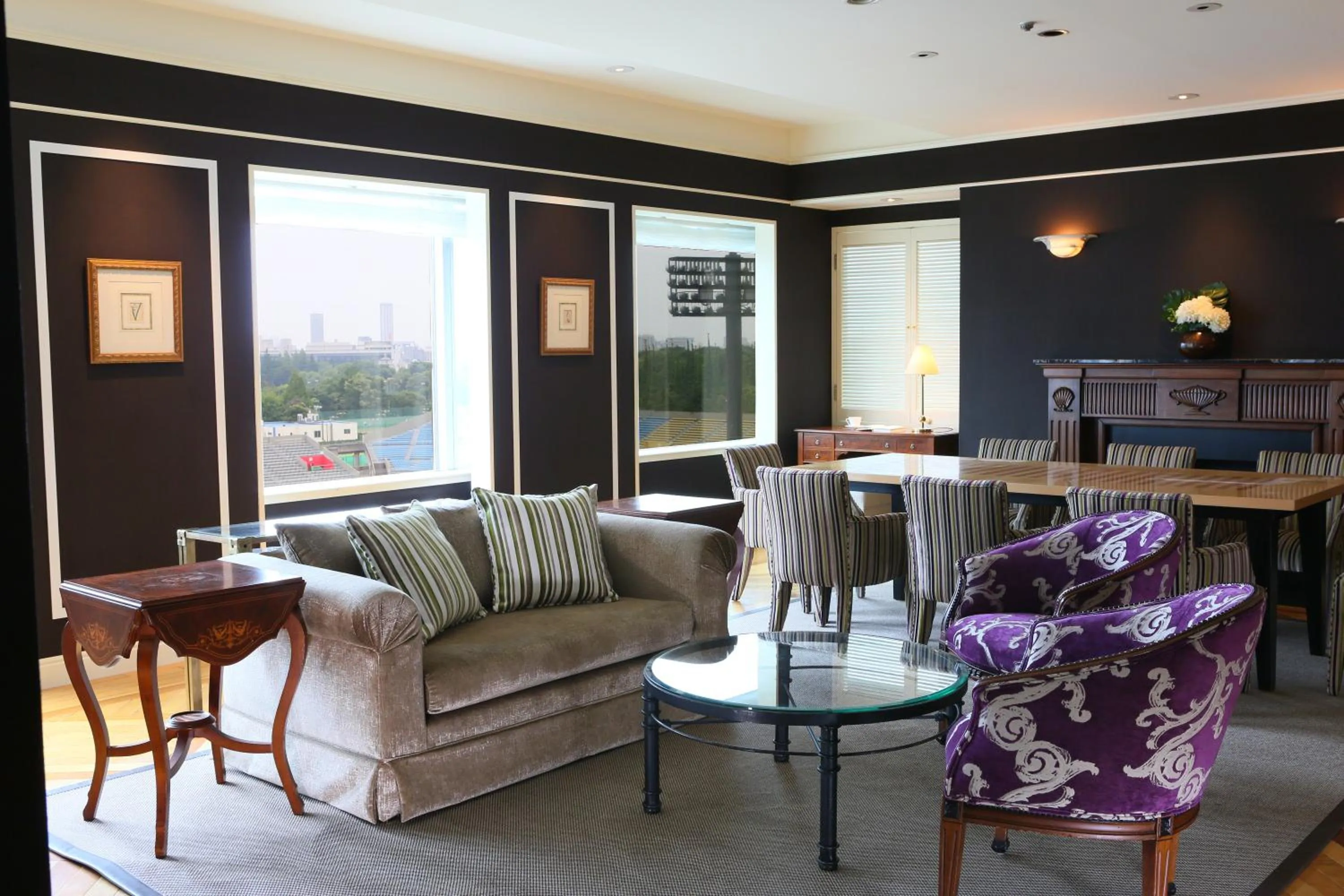 Living room in Hotel Allamanda Aoyama Tokyo