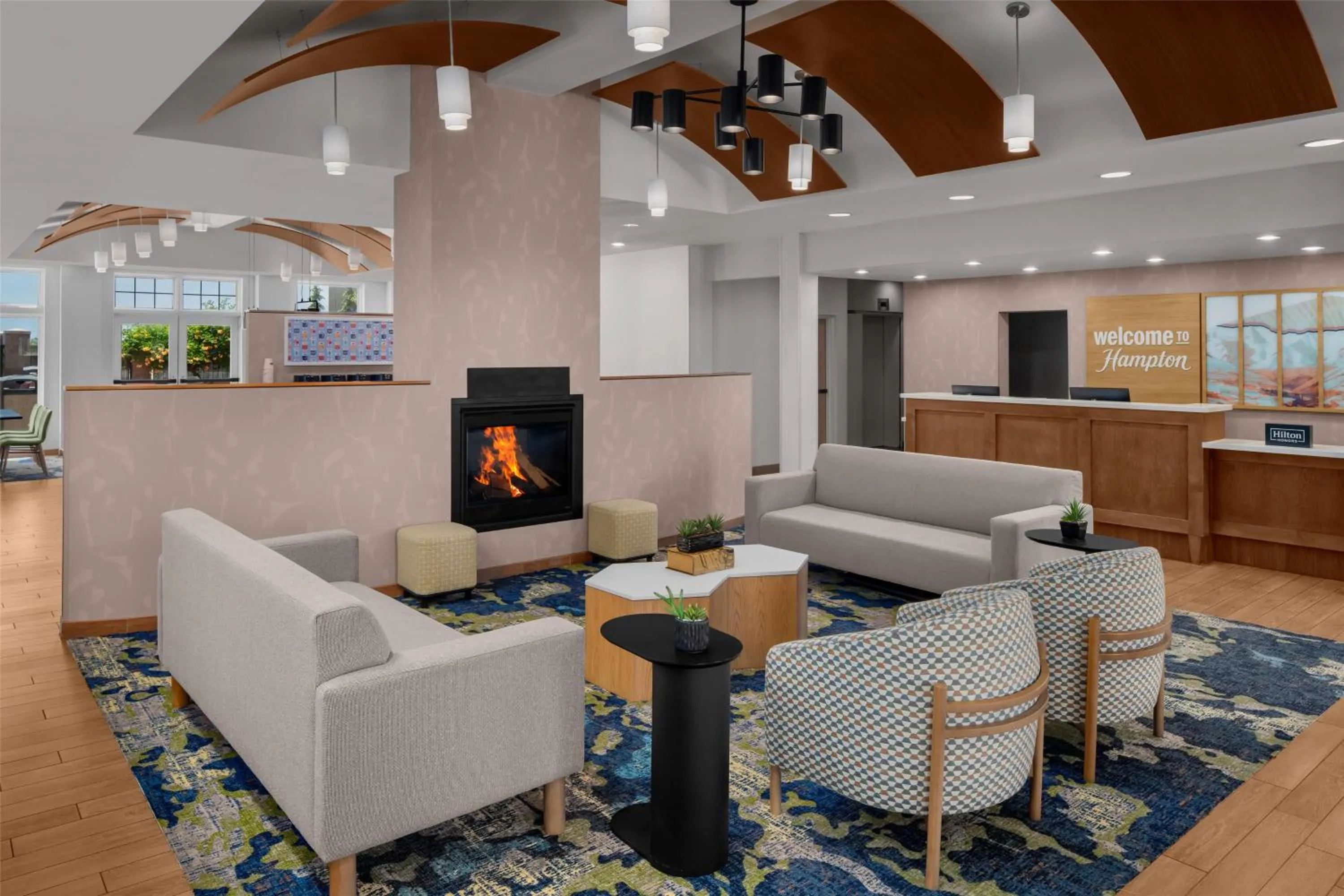 Lobby or reception in Hampton Inn & Suites Orem/Provo