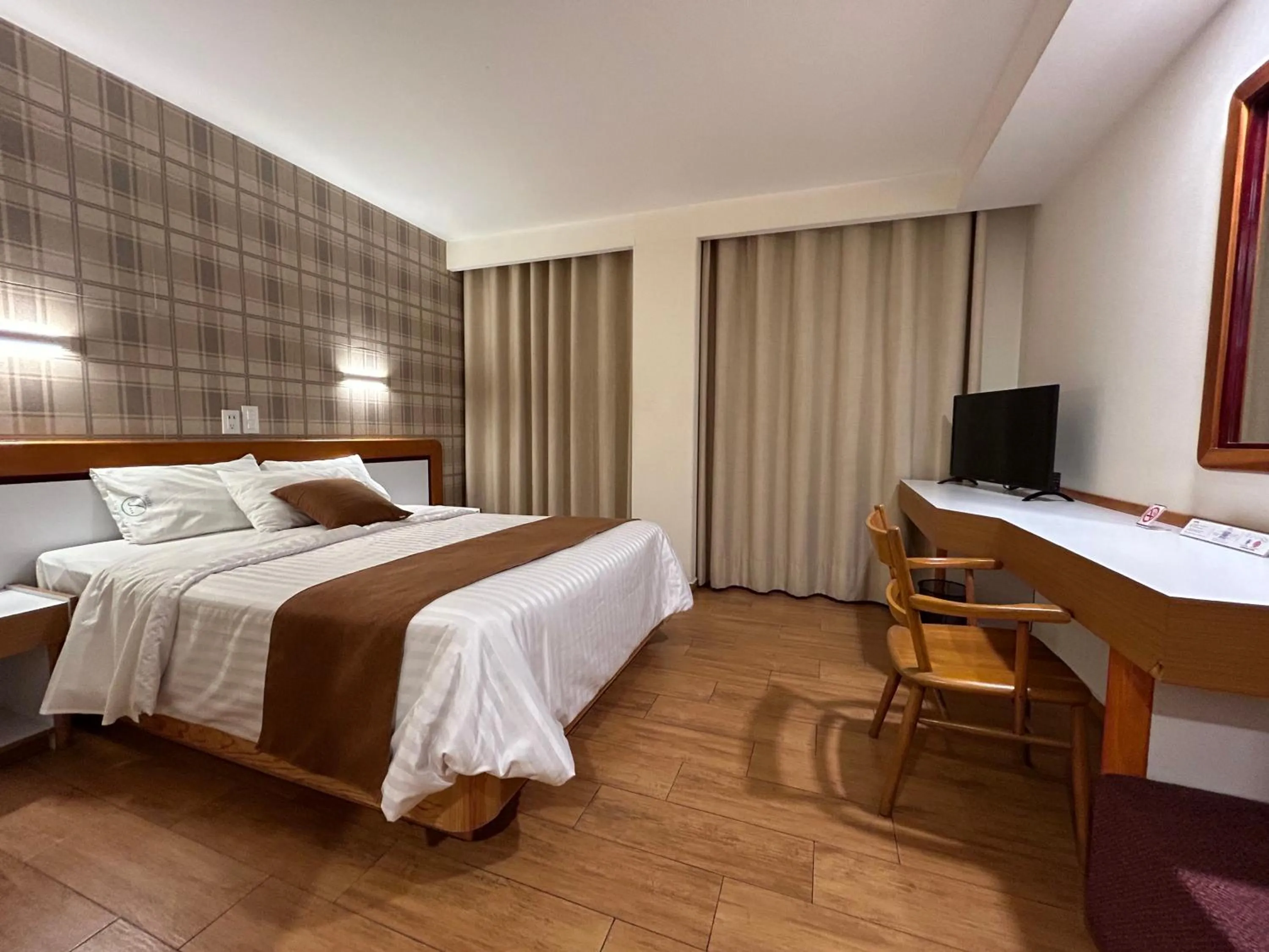 Bed in Hotel El Salvador