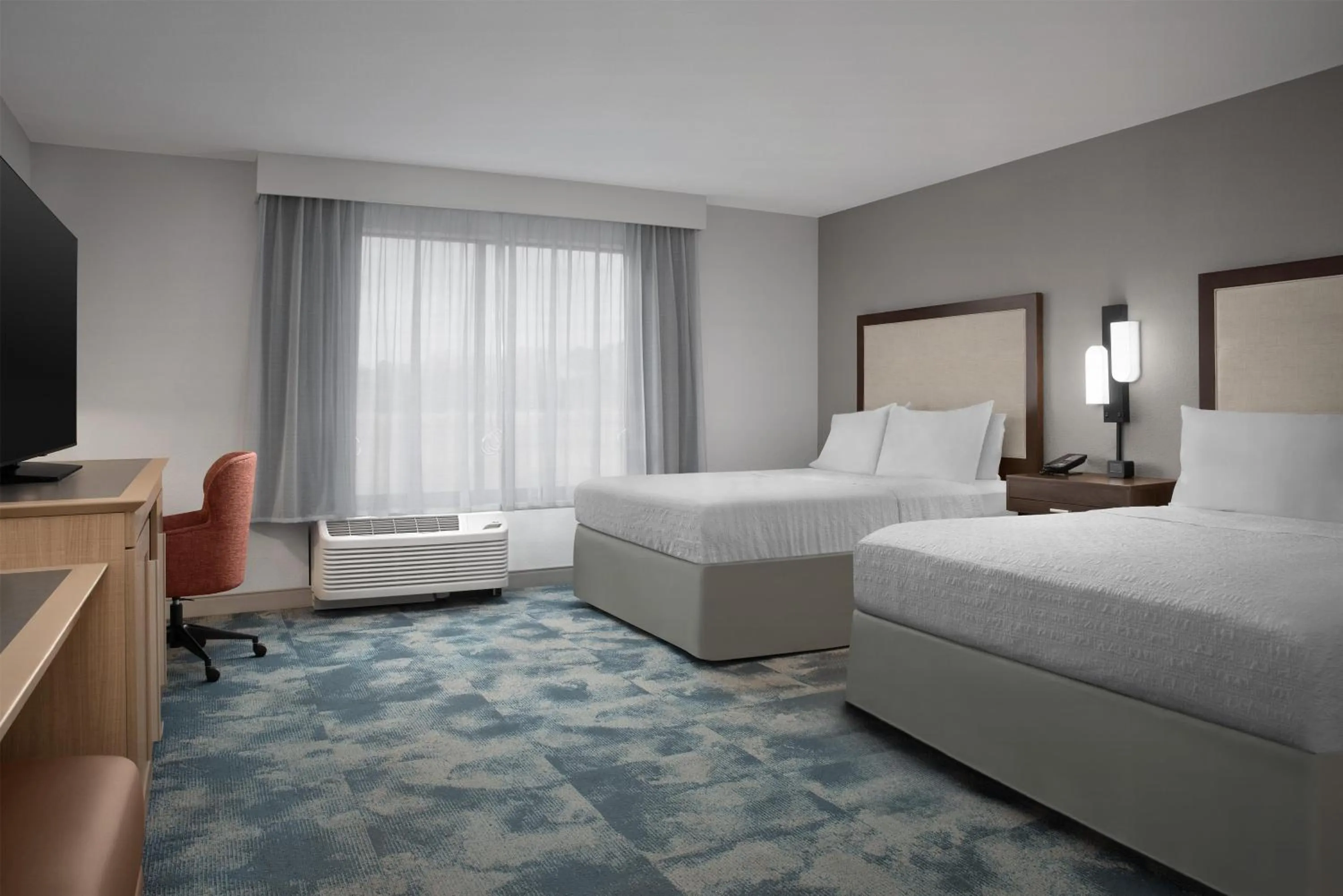 Bed in Hampton Inn Yemassee/Point South, Sc