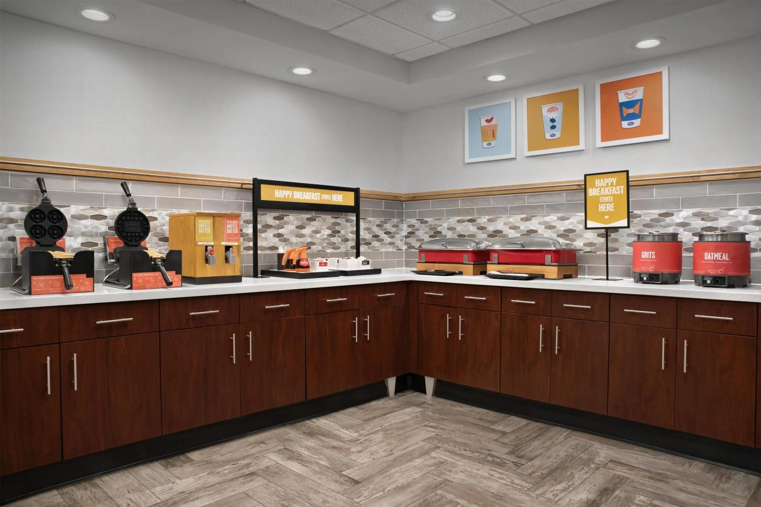 Breakfast in Hampton Inn Yemassee/Point South, Sc