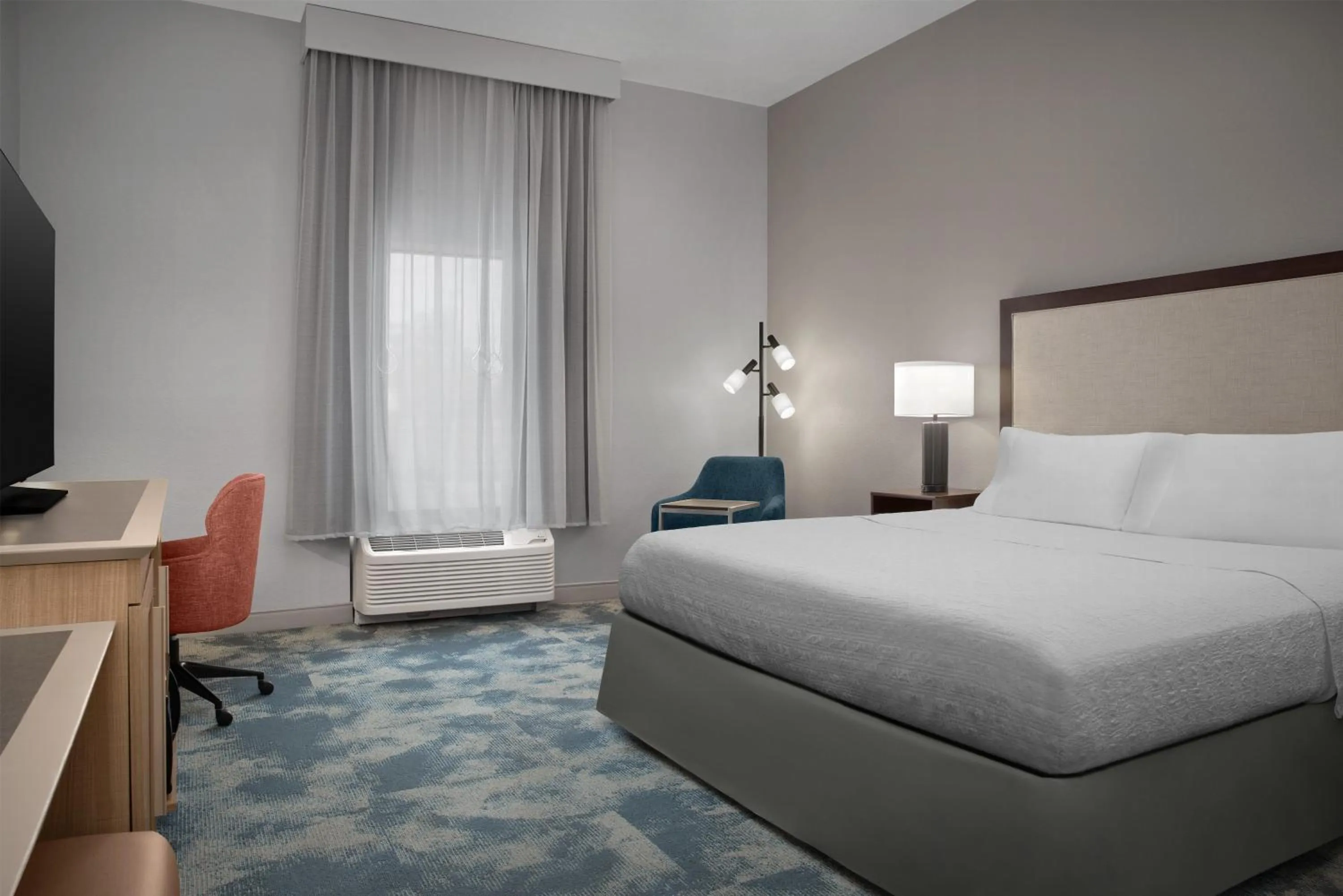 Bed in Hampton Inn Yemassee/Point South, Sc