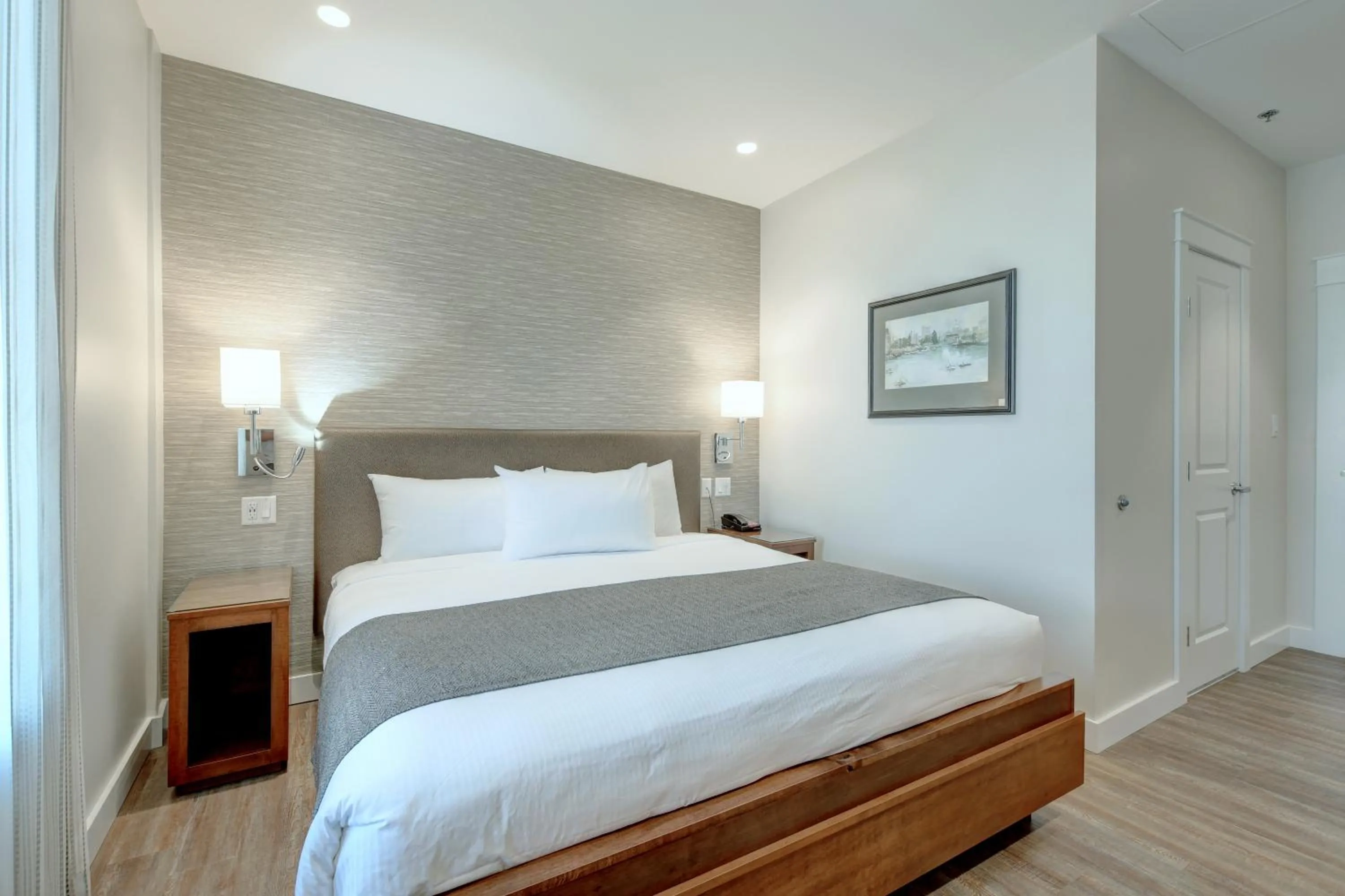 Bed in Strathcona Hotel