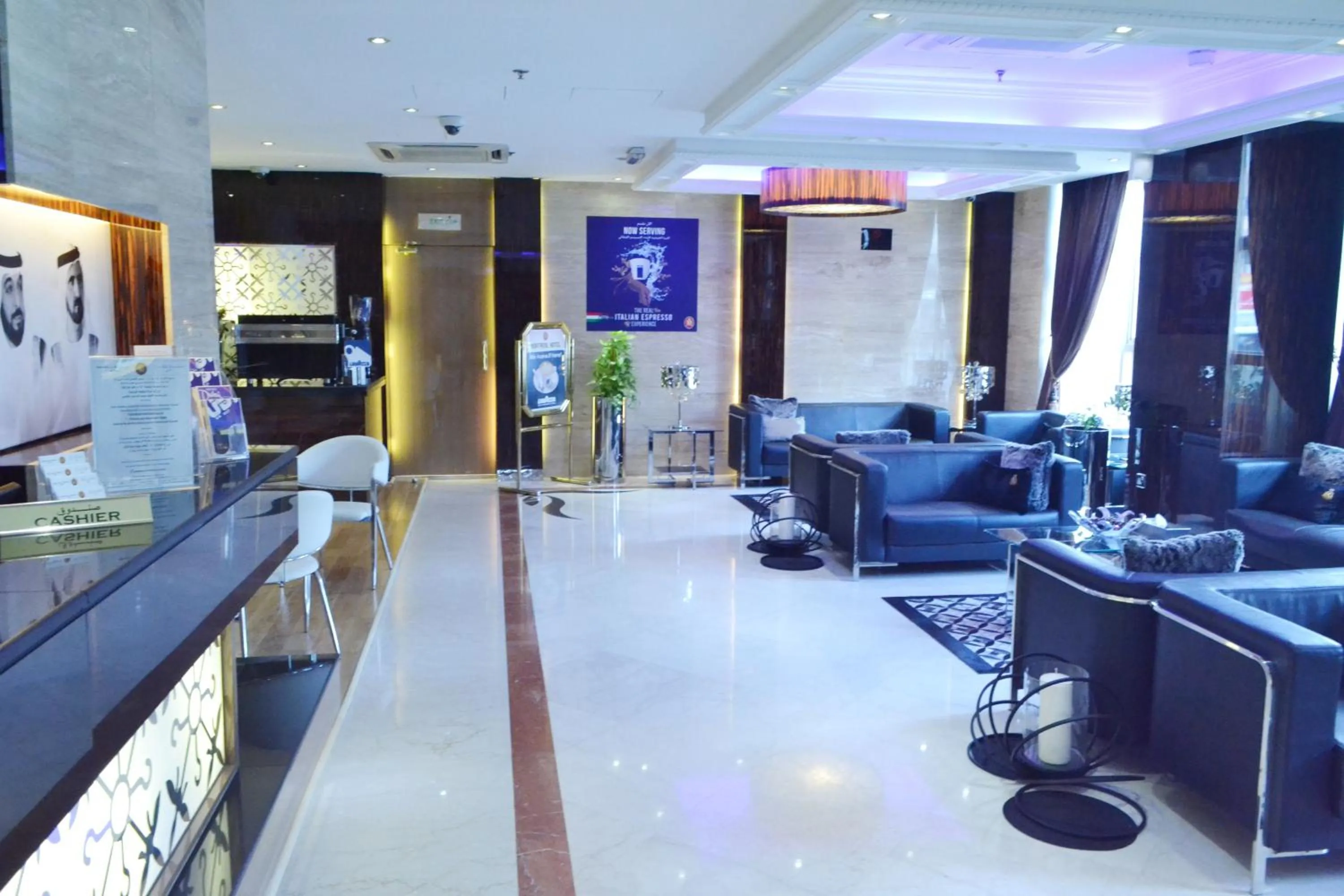 Lobby or reception in Dorus Hotel