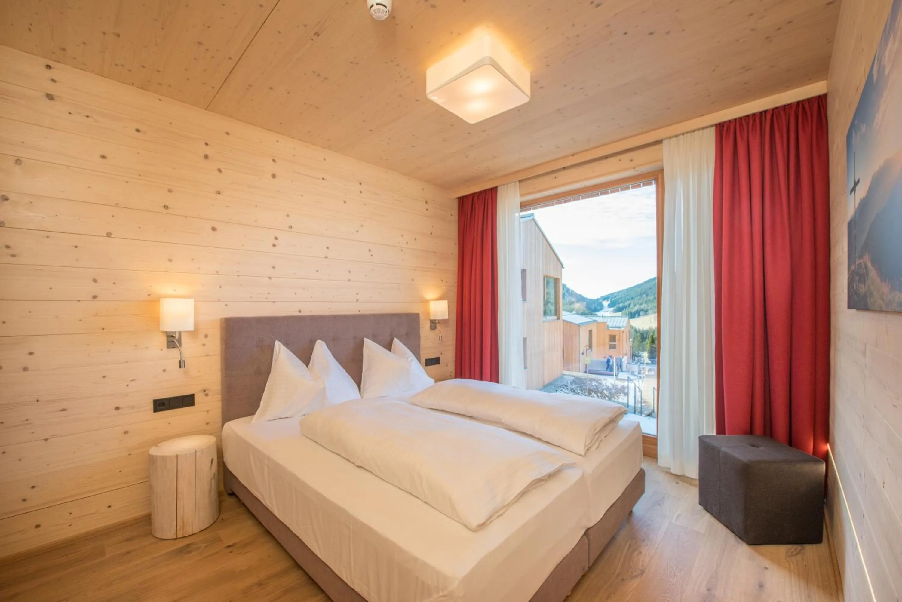Bedroom, Bed in Rittis Alpin Chalets Dachstein