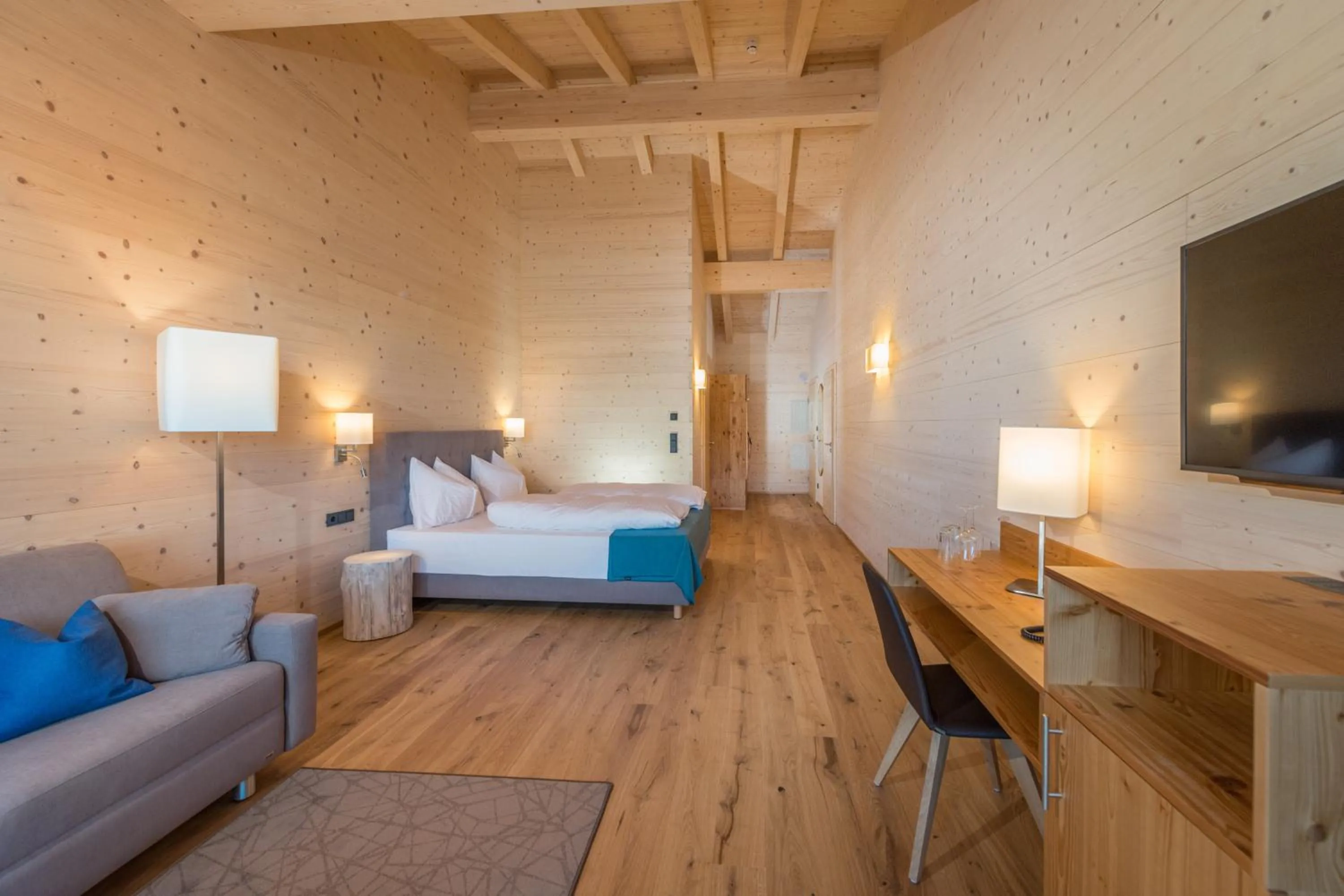 Coffee/tea facilities, Bed in Rittis Alpin Chalets Dachstein