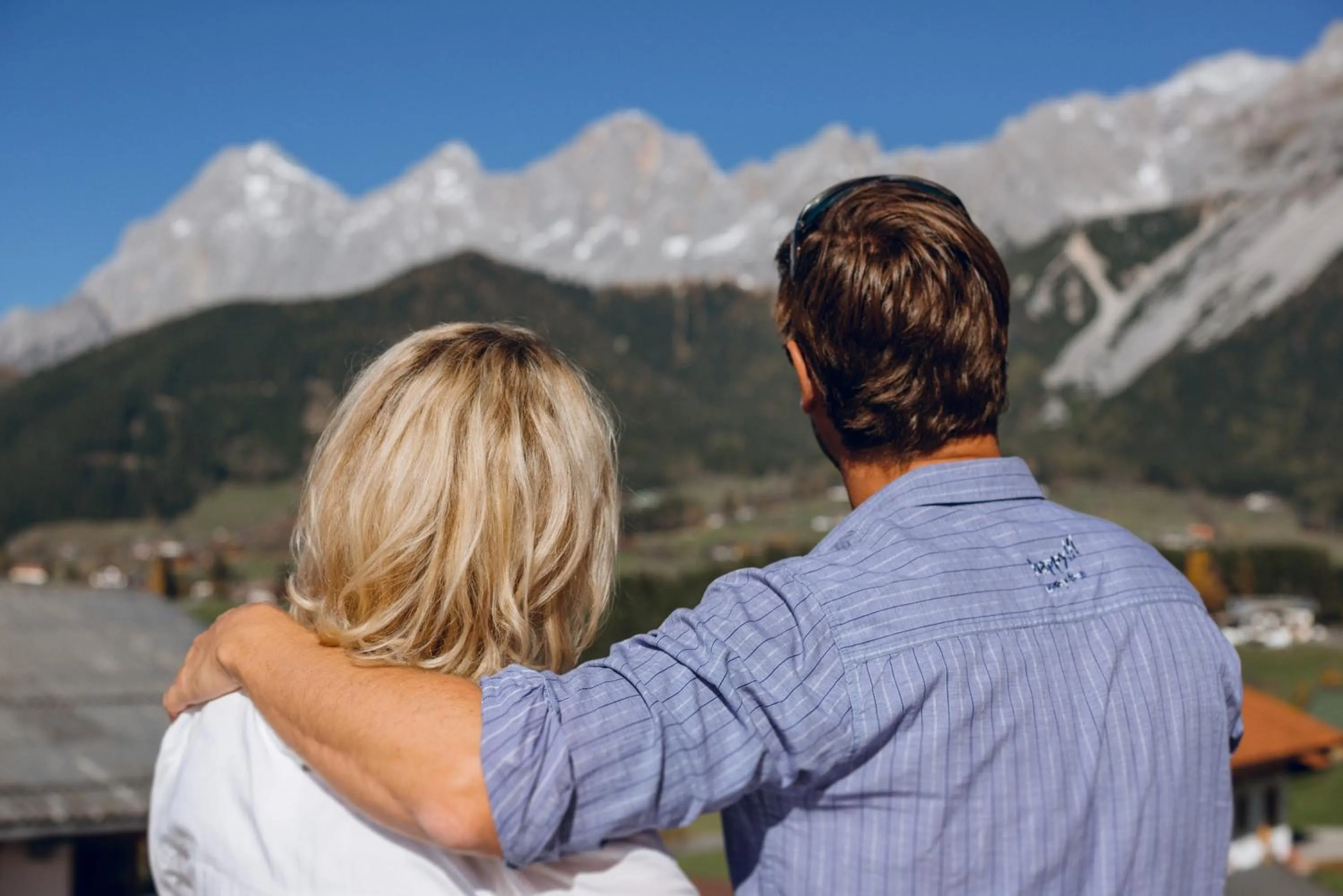 Balcony/Terrace in Rittis Alpin Chalets Dachstein