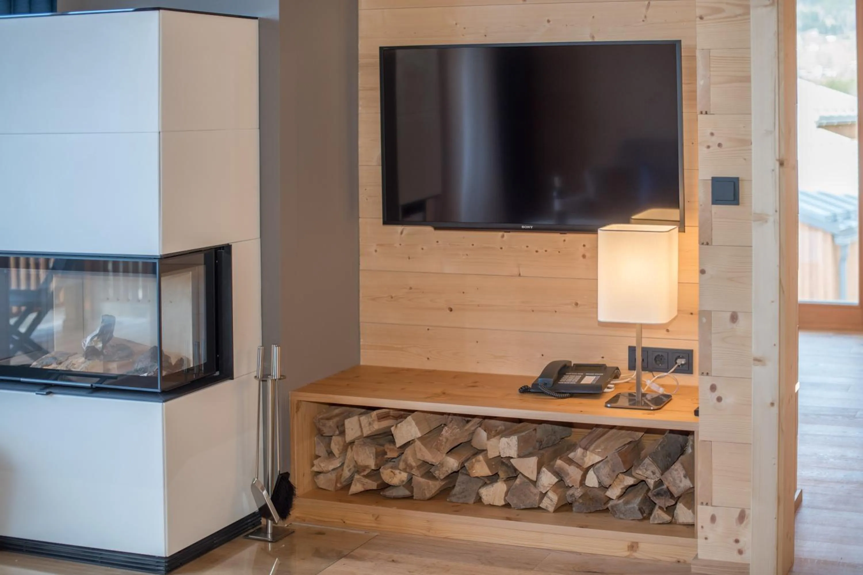 Living room in Rittis Alpin Chalets Dachstein