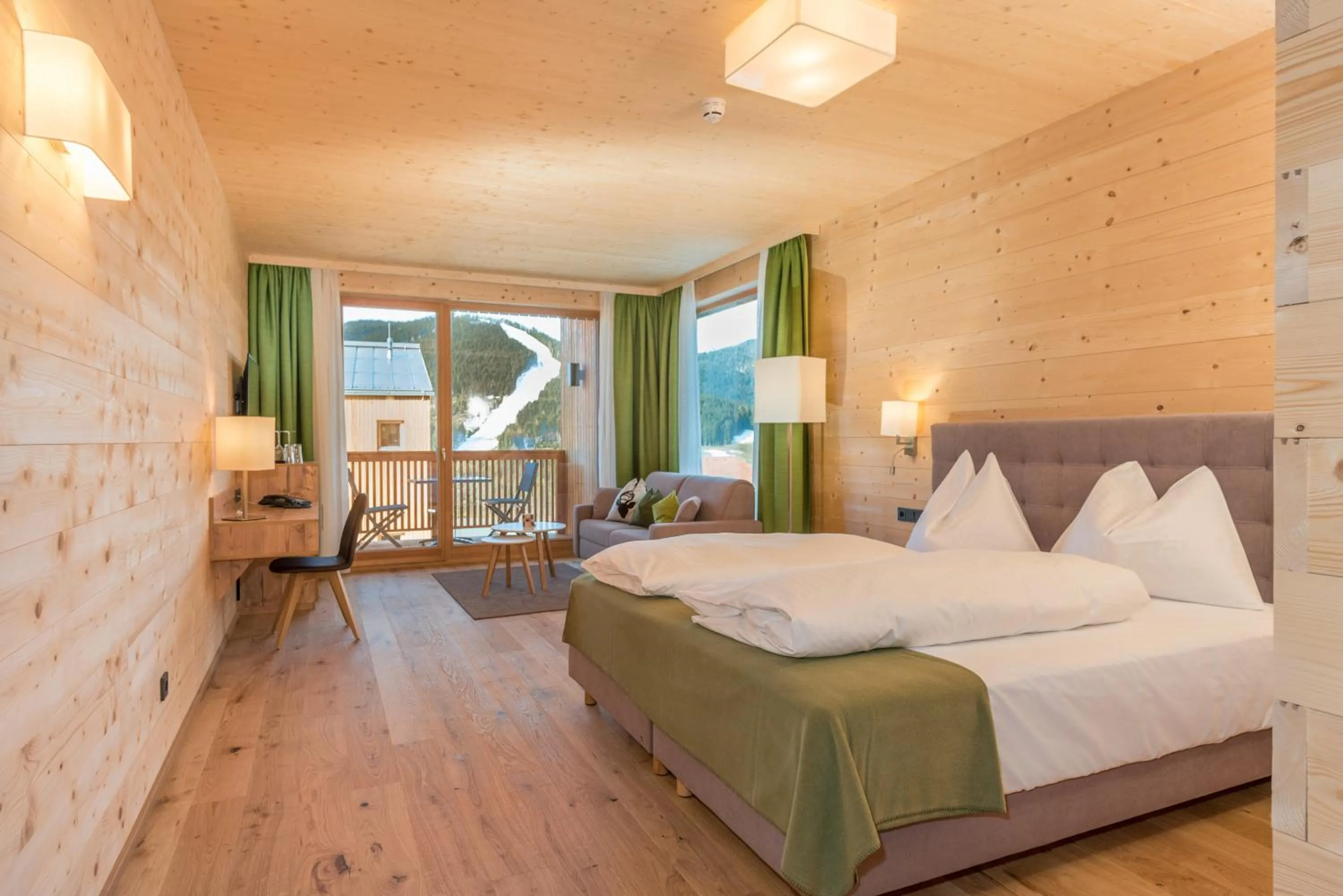 Bedroom, Bed in Rittis Alpin Chalets Dachstein