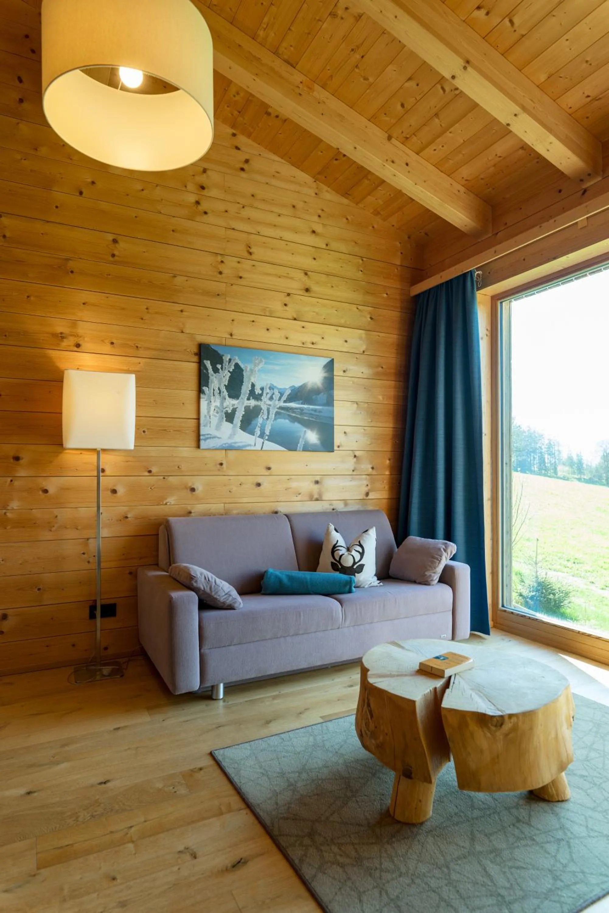 Living room in Rittis Alpin Chalets Dachstein