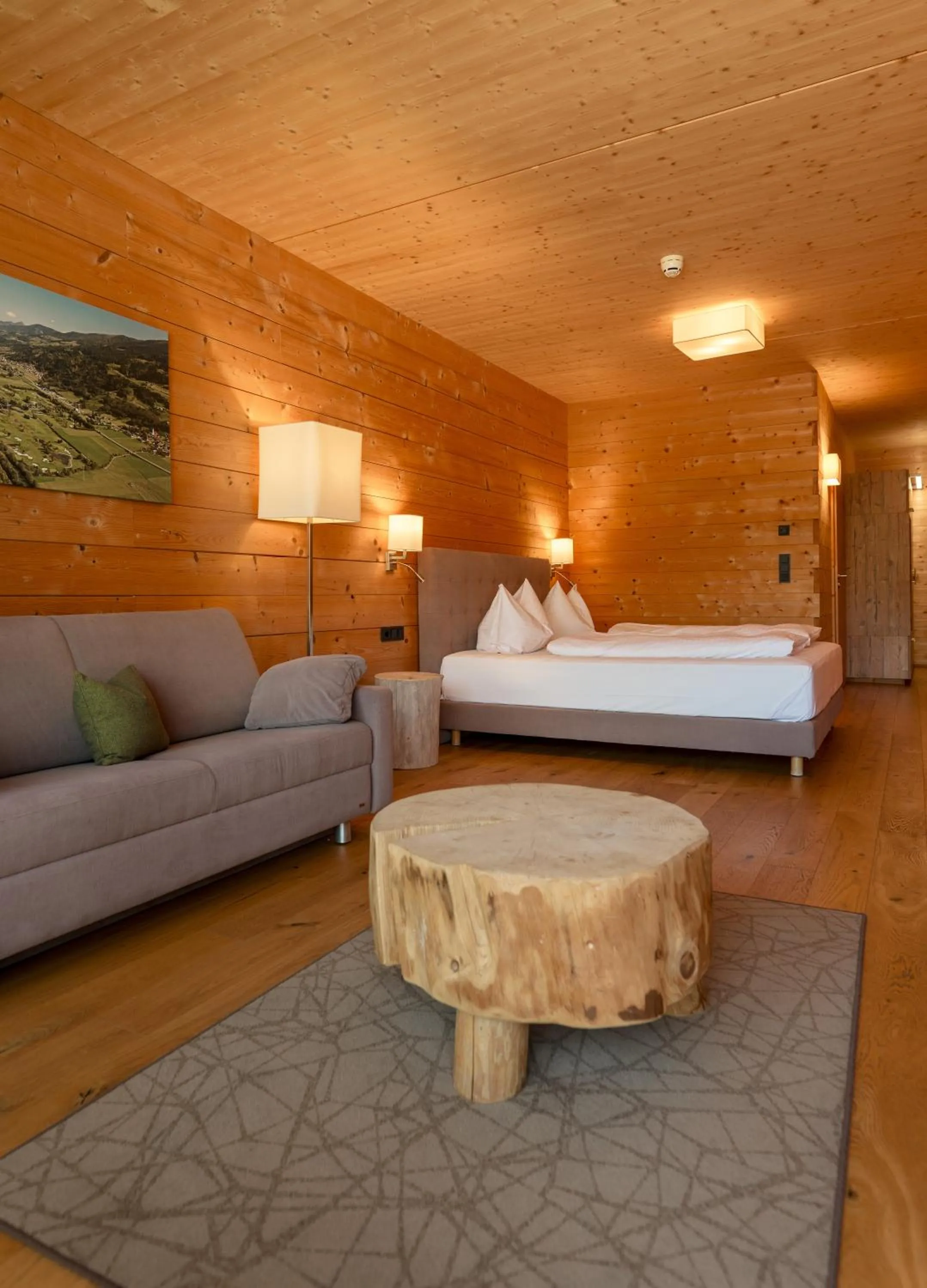 Bed in Rittis Alpin Chalets Dachstein