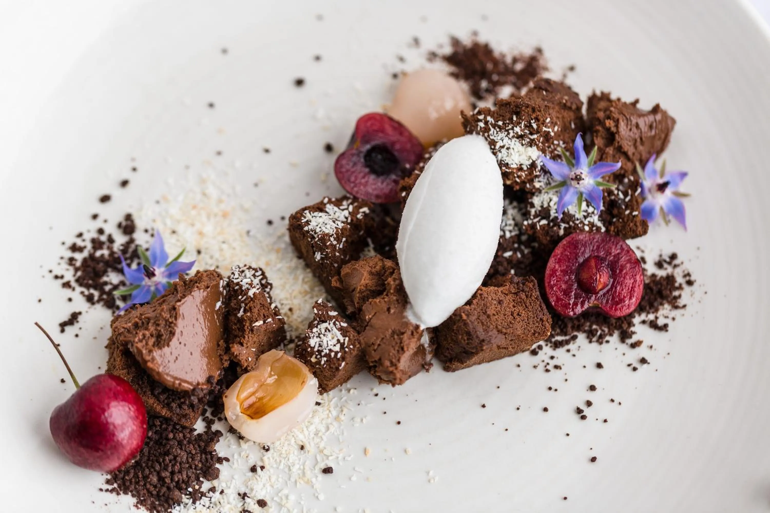 Food close-up in Spicers Peak Lodge