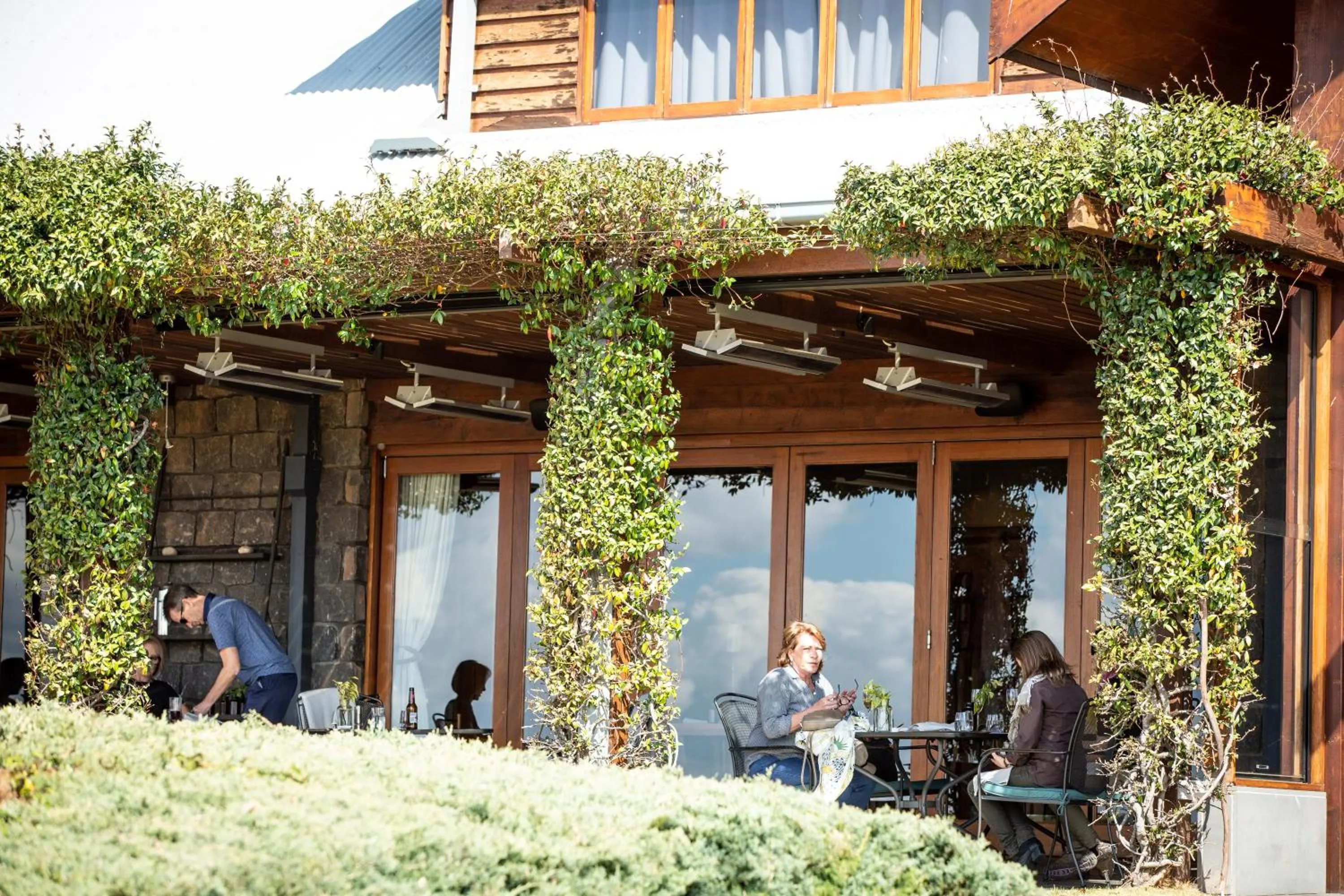 Dining area in Spicers Peak Lodge