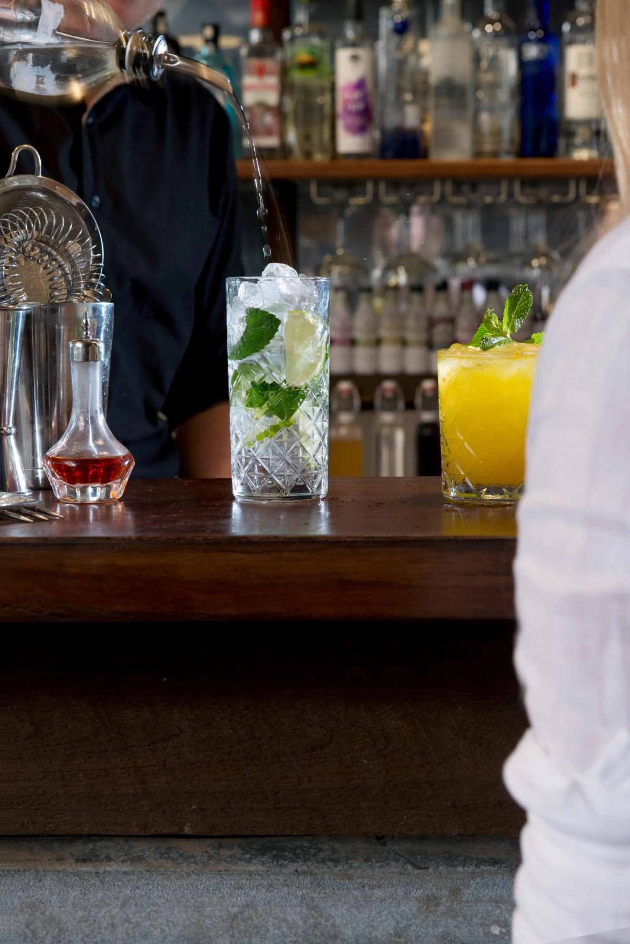 Drinks in Spicers Hidden Vale