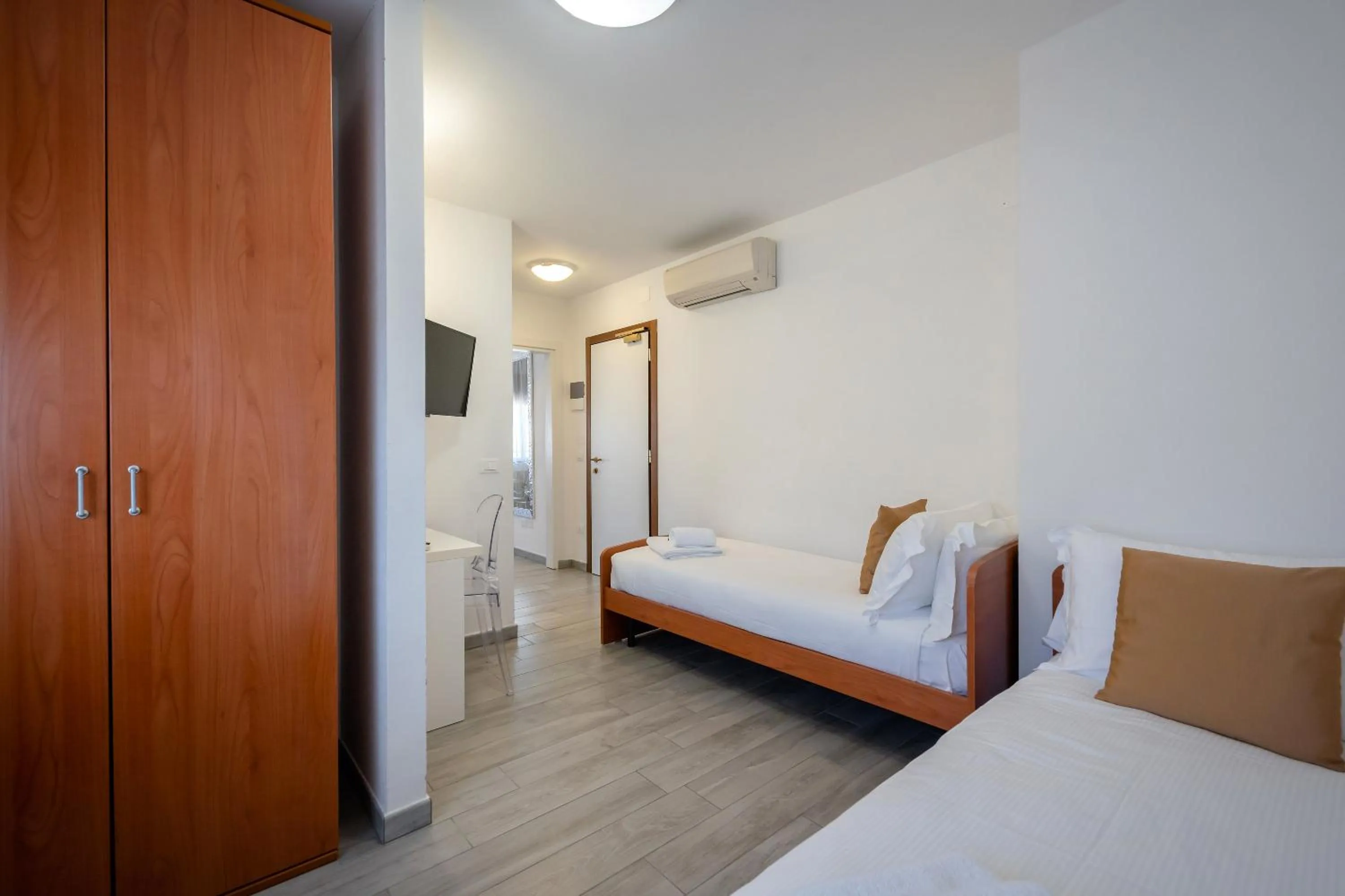 Bed in Hotel Tre Rose